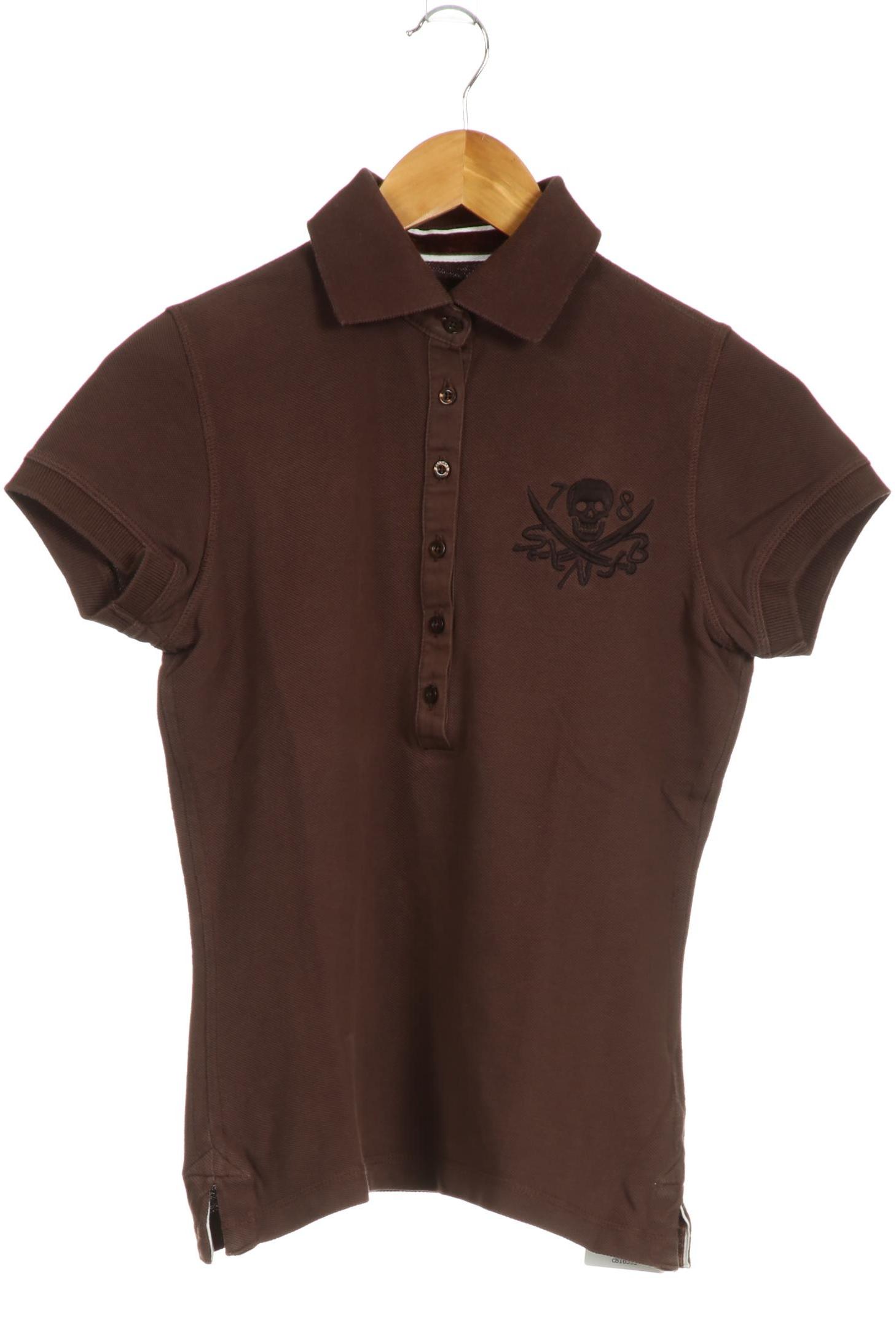 

Sansibar Damen Poloshirt, braun, Gr. 34