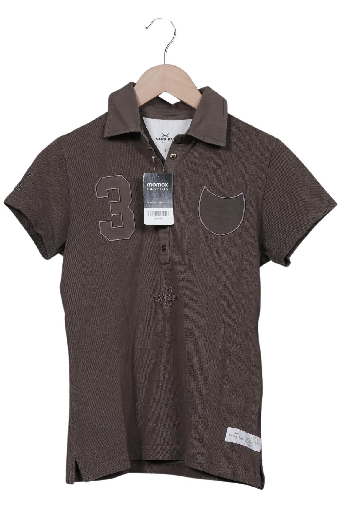 

Sansibar Damen Poloshirt, braun, Gr. 36