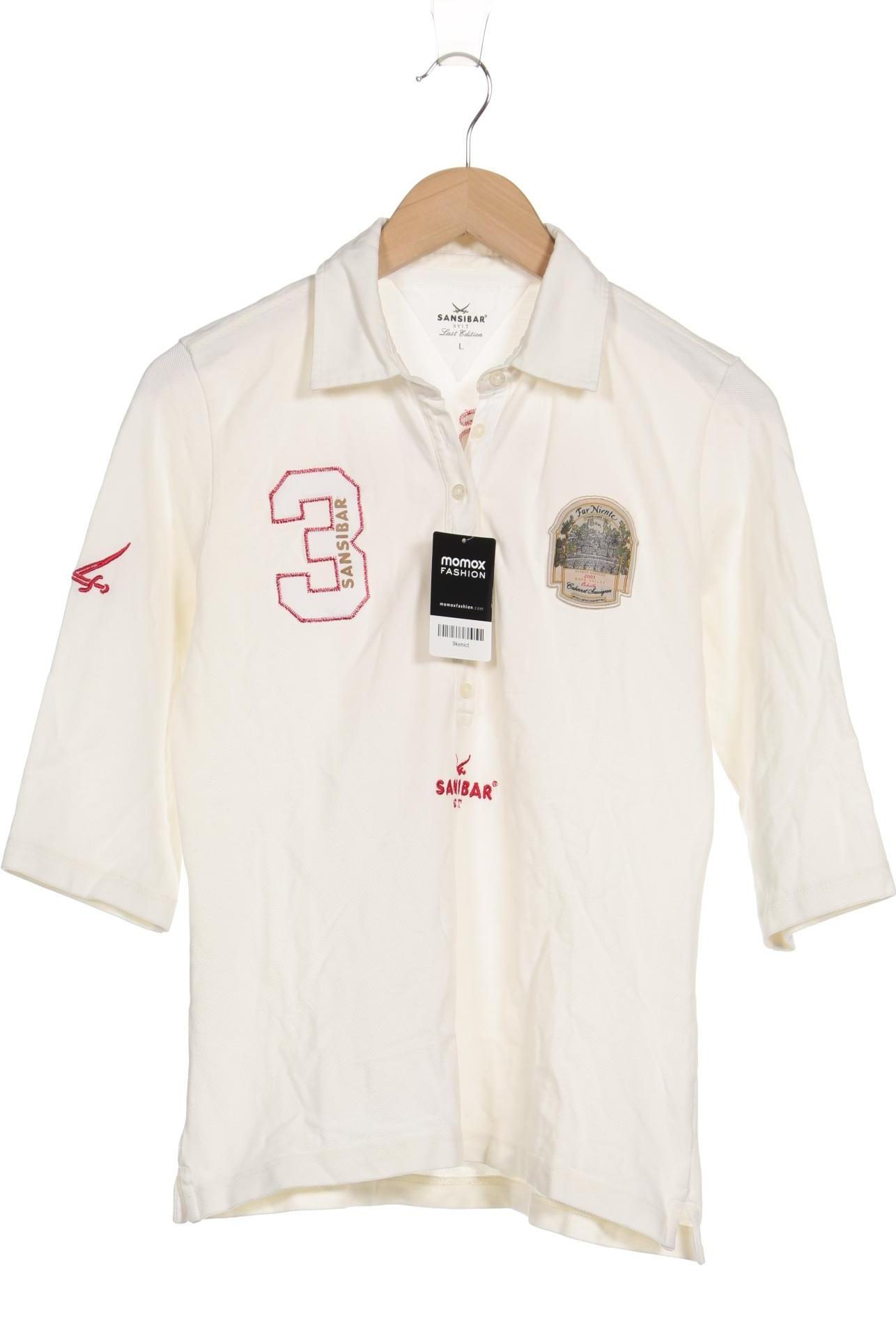 

Sansibar Damen Poloshirt, cremeweiß, Gr. 42