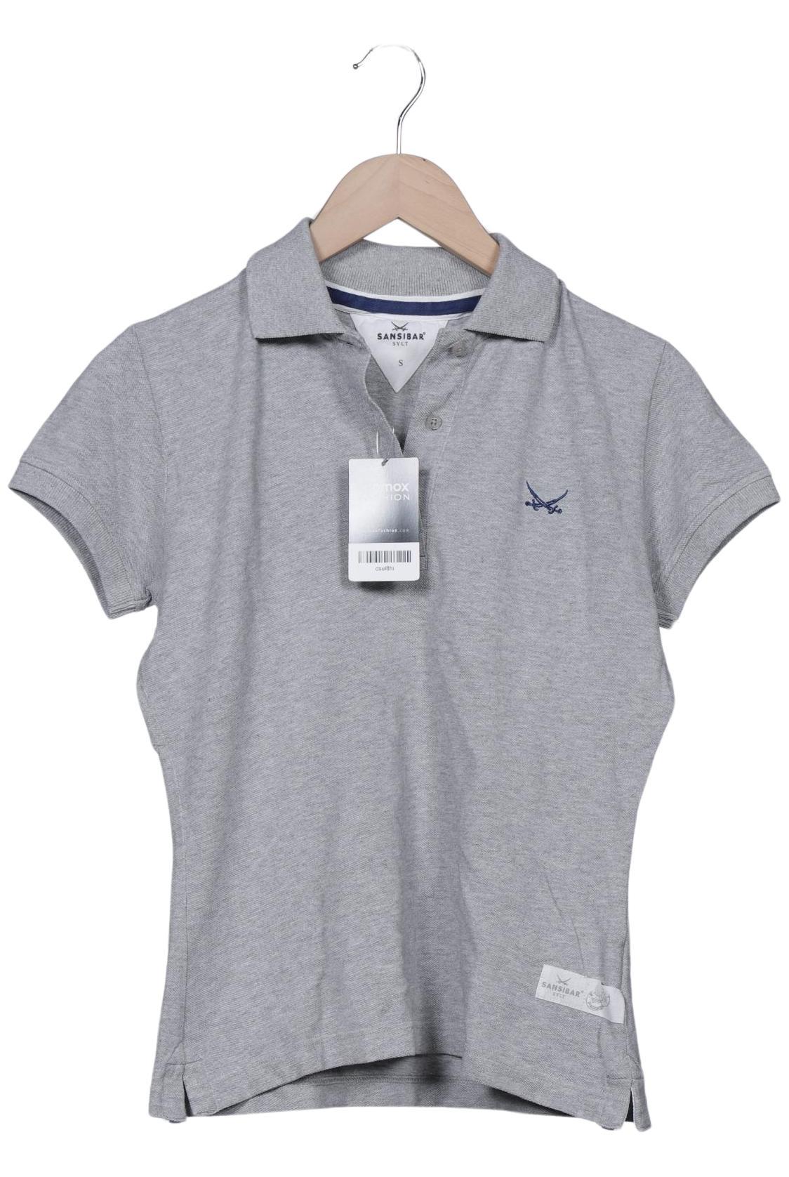 

Sansibar Damen Poloshirt, grau, Gr. 36