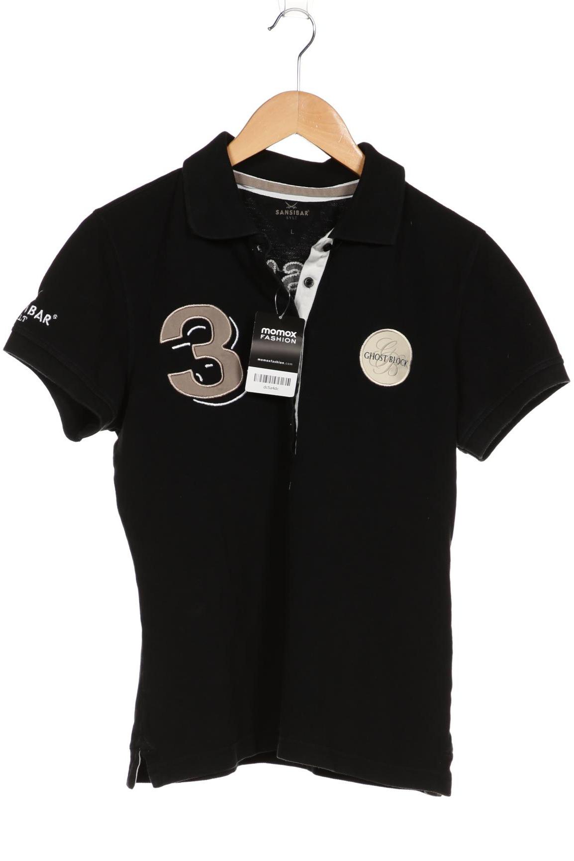 

Sansibar Damen Poloshirt, schwarz, Gr. 42