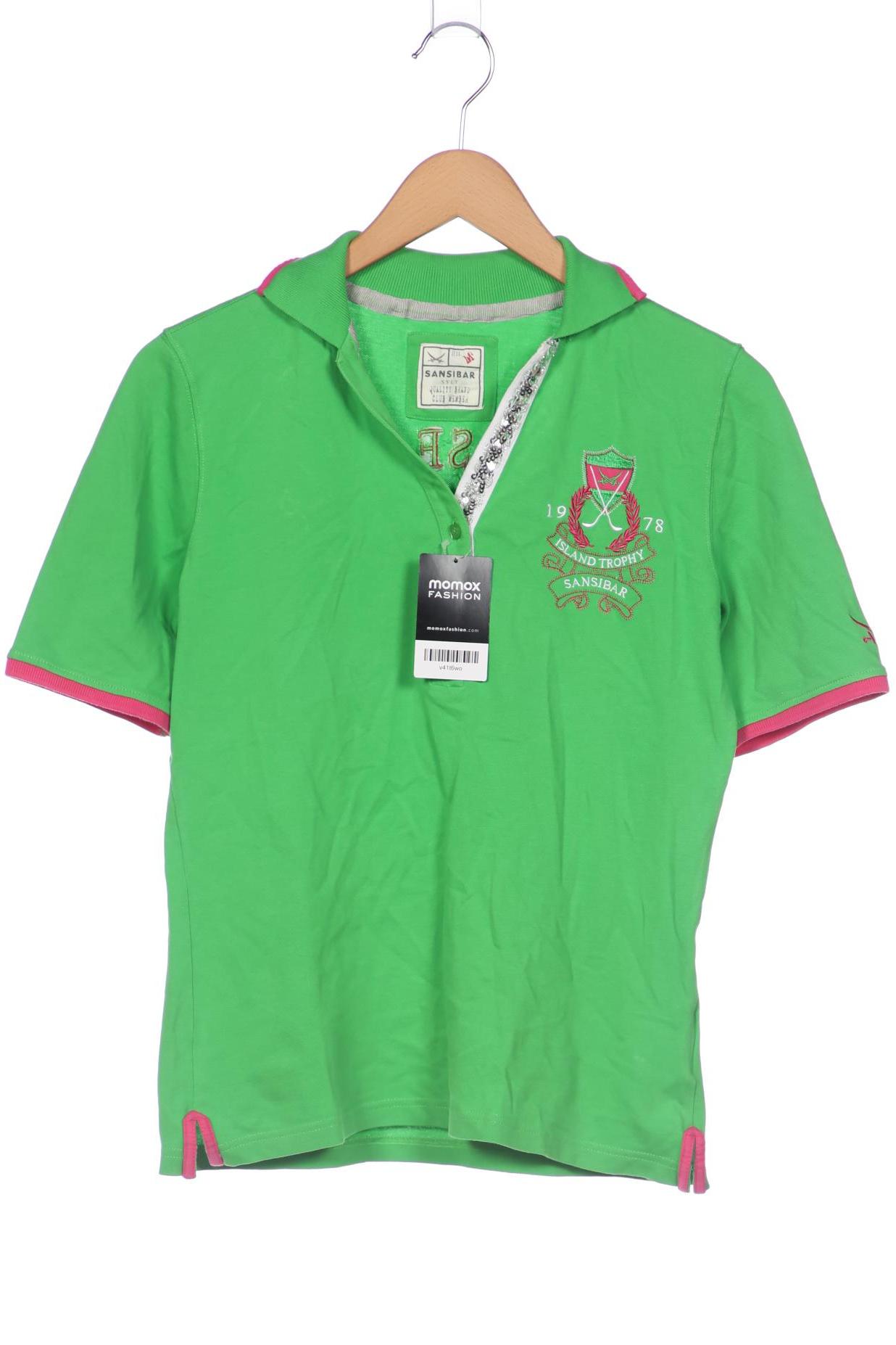 

Sansibar Damen Poloshirt, grün, Gr. 38
