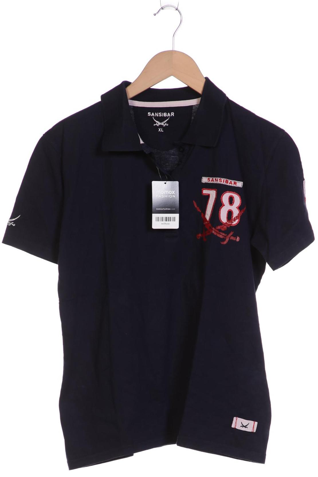 

SANSIBAR Damen Poloshirt, marineblau