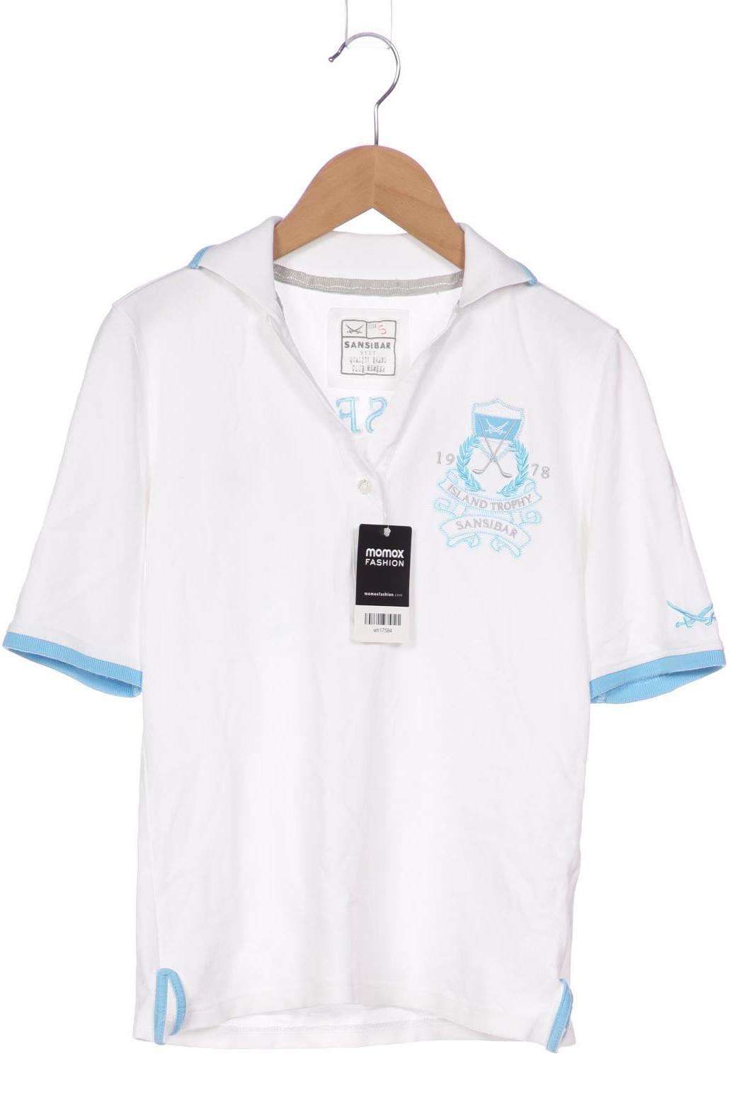 

Sansibar Damen Poloshirt, weiß, Gr. 36