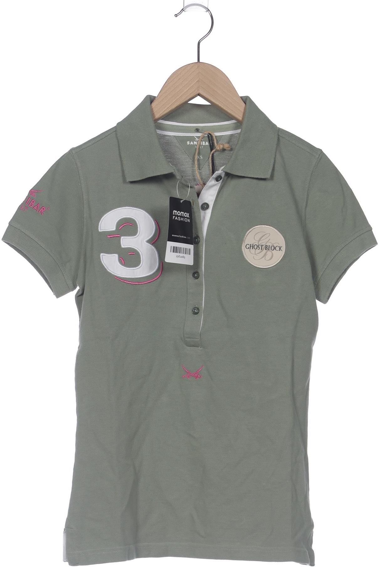

Sansibar Damen Poloshirt, grün, Gr. 34