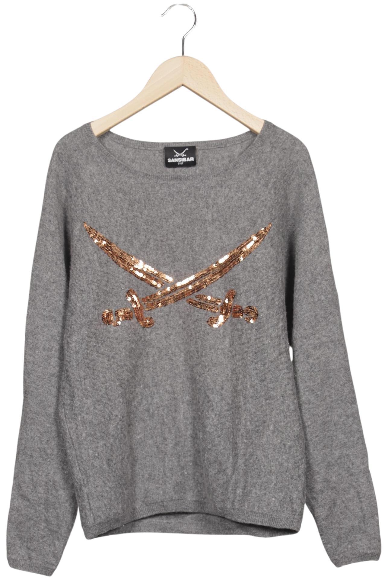 

Sansibar Damen Pullover, grau, Gr. 34