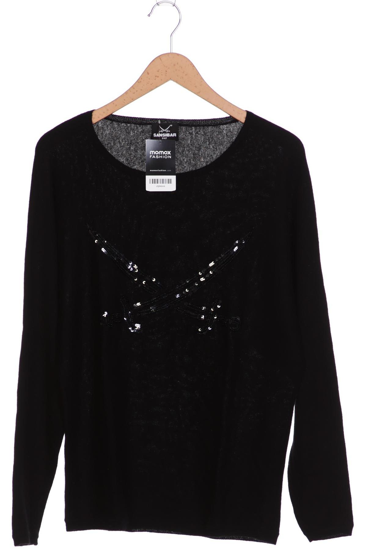 

Sansibar Damen Pullover, schwarz, Gr. 36