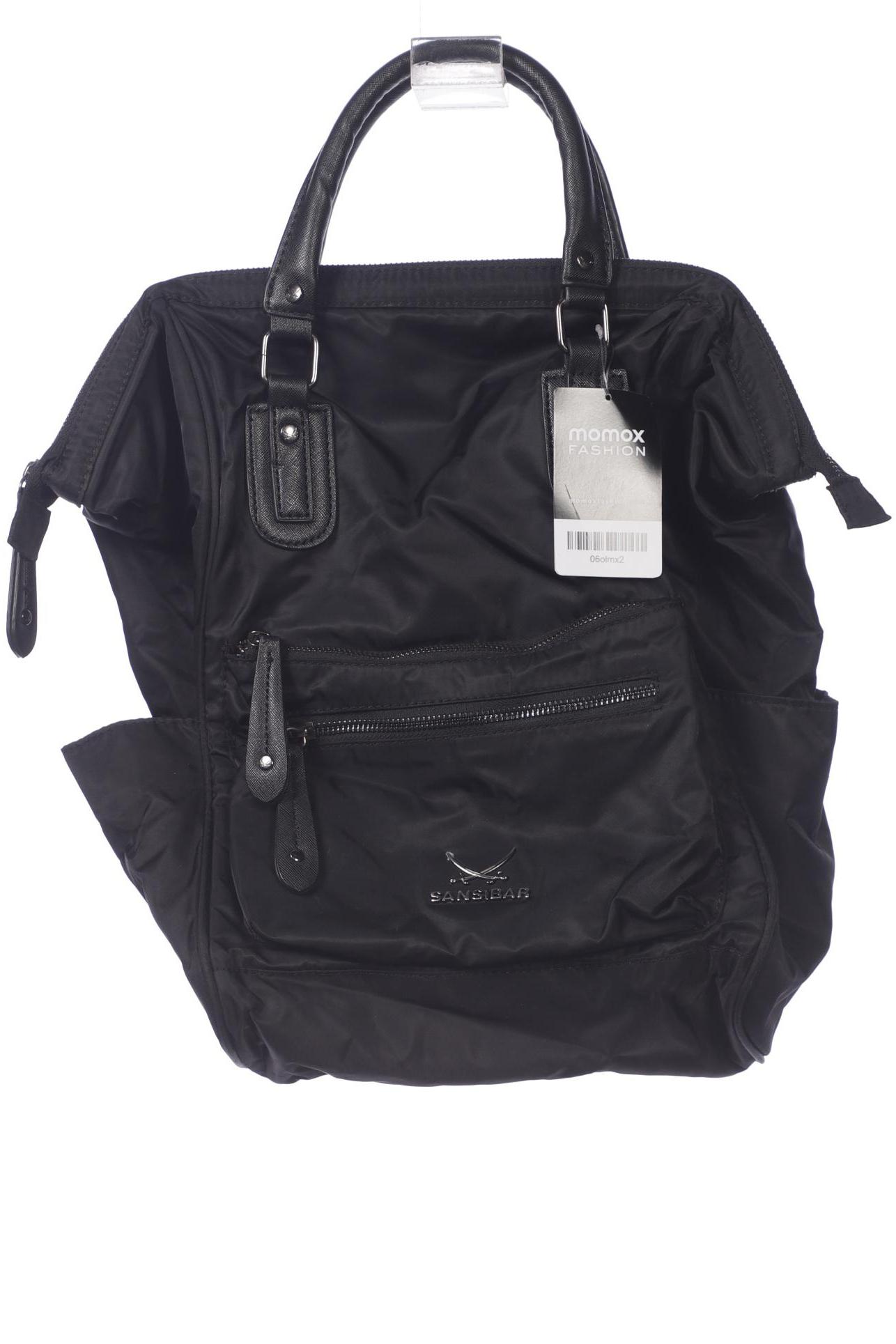 

Sansibar Damen Rucksack, schwarz, Gr.