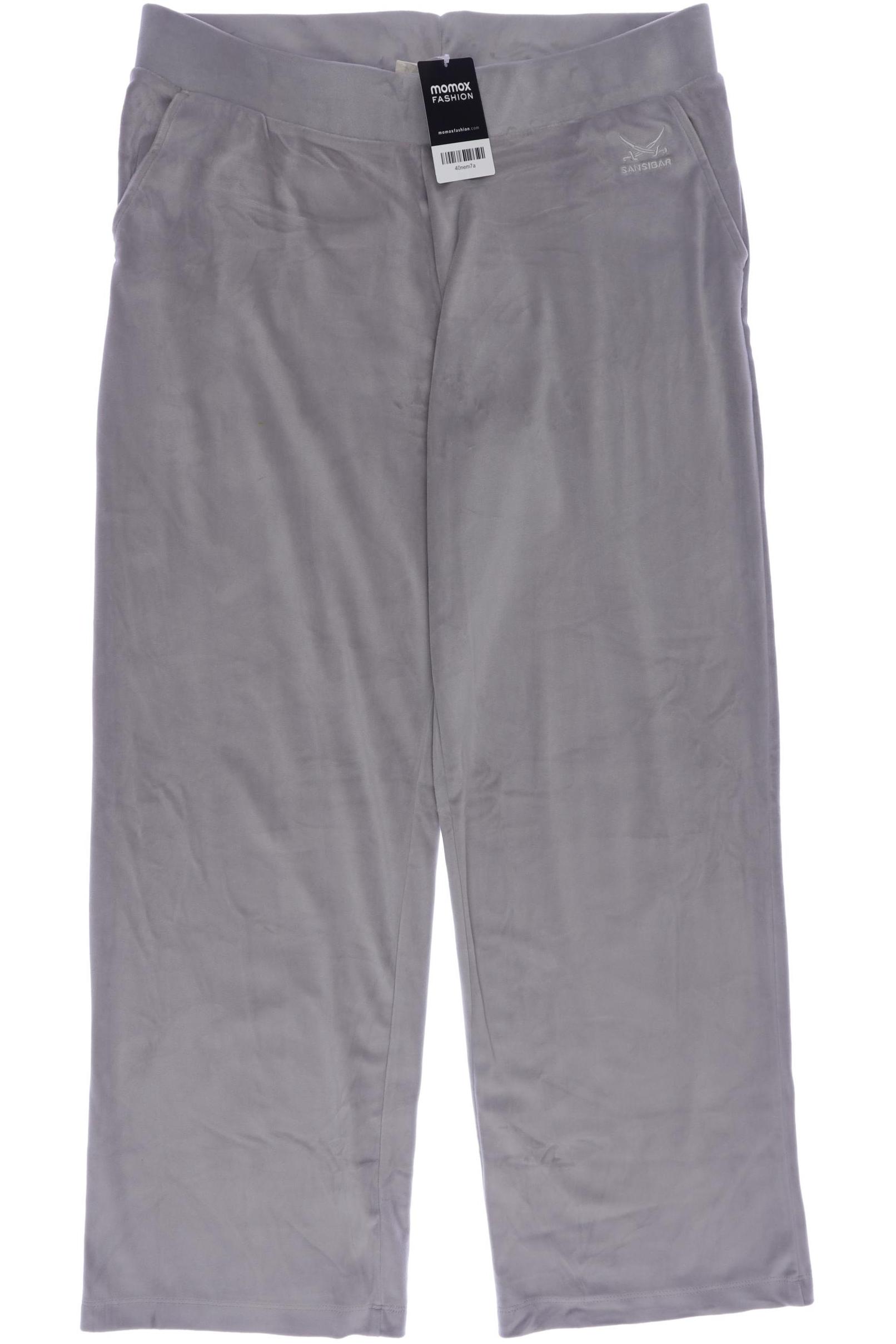 

Sansibar Damen Stoffhose, grau, Gr. 0