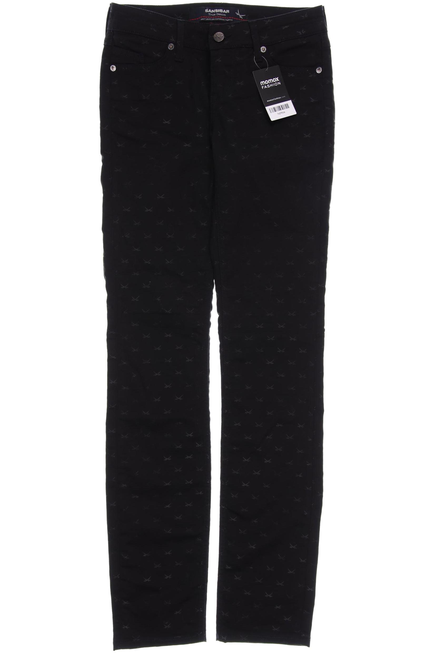 

Sansibar Damen Stoffhose, schwarz, Gr. 26