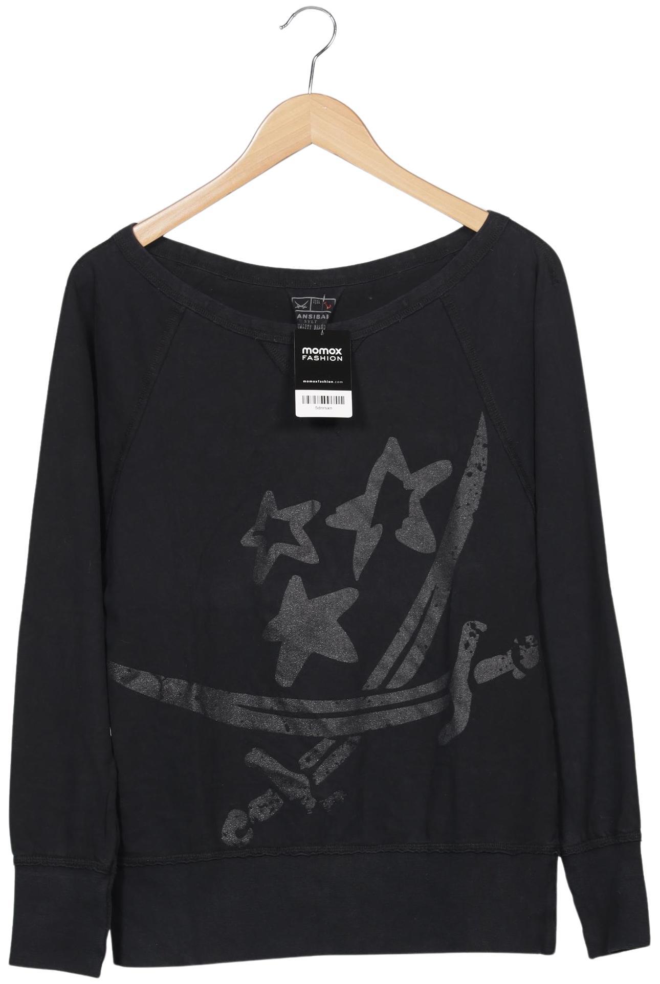 

Sansibar Damen Sweatshirt, schwarz, Gr. 42