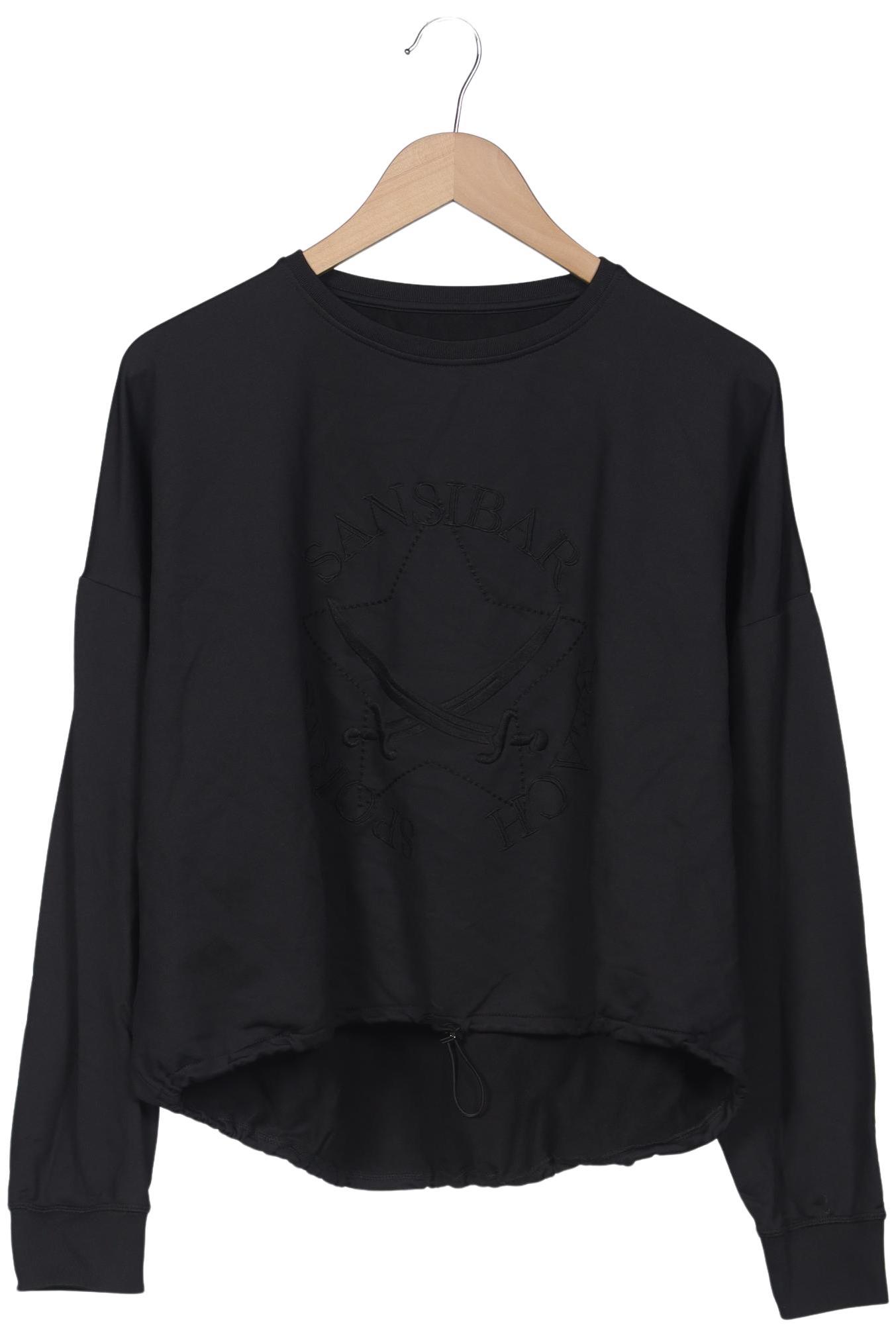 

Sansibar Damen Sweatshirt, schwarz, Gr. 38
