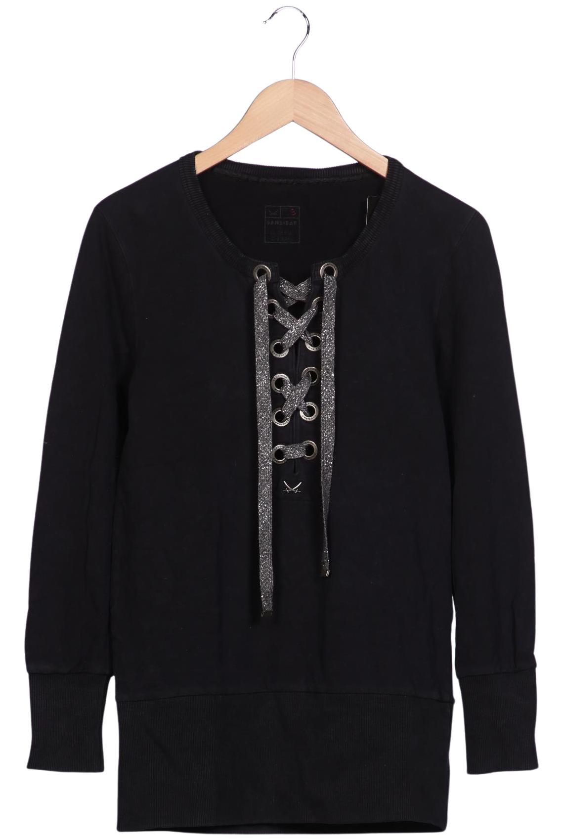 

Sansibar Damen Sweatshirt, schwarz, Gr. 36