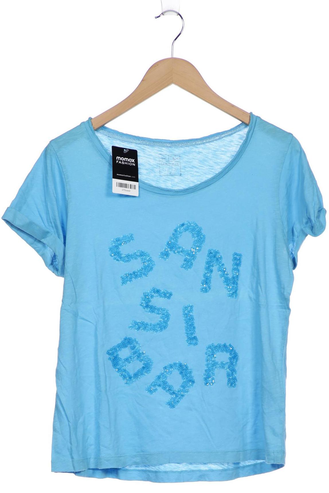 

SANSIBAR Damen T-Shirt, blau