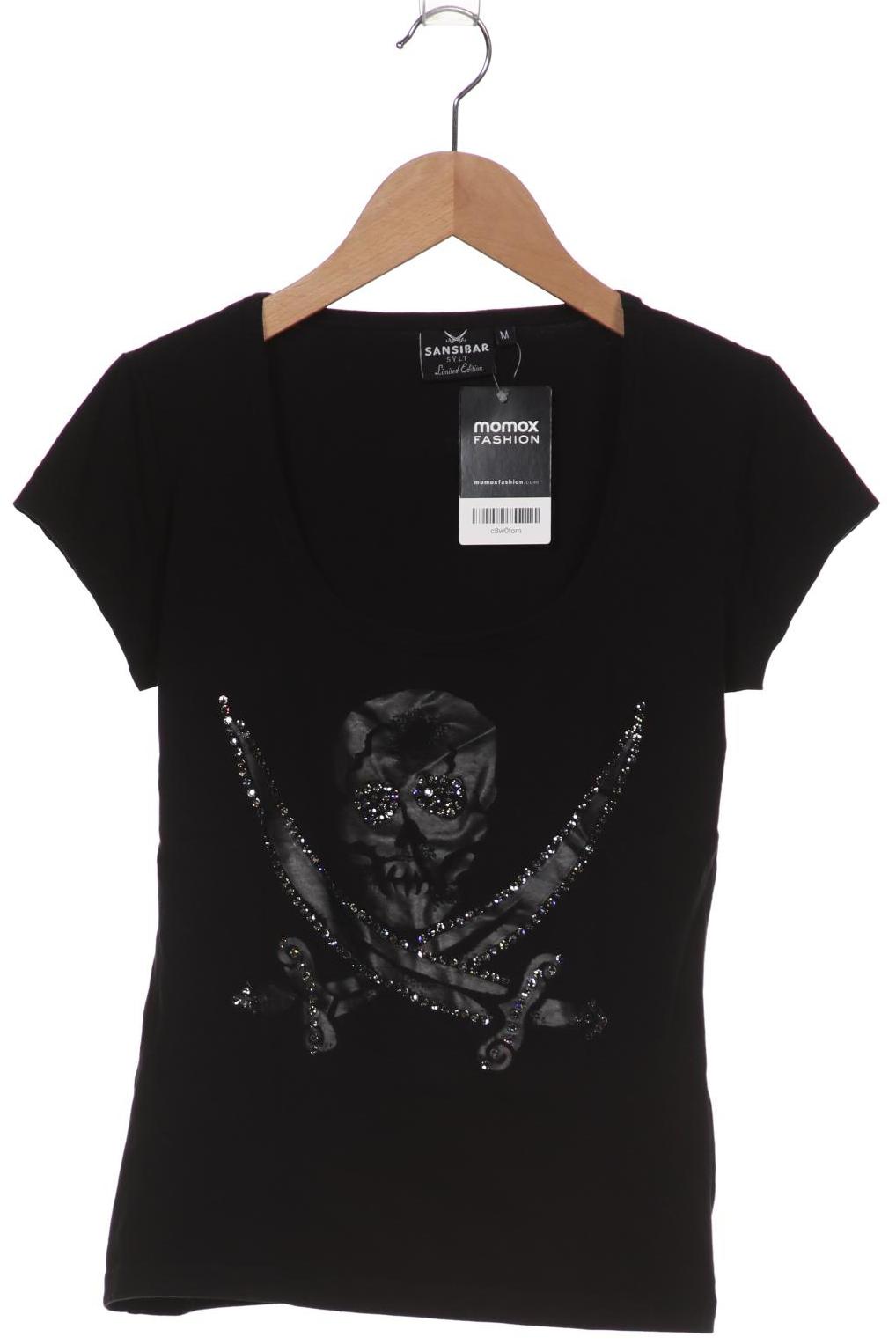 

SANSIBAR Damen T-Shirt, schwarz