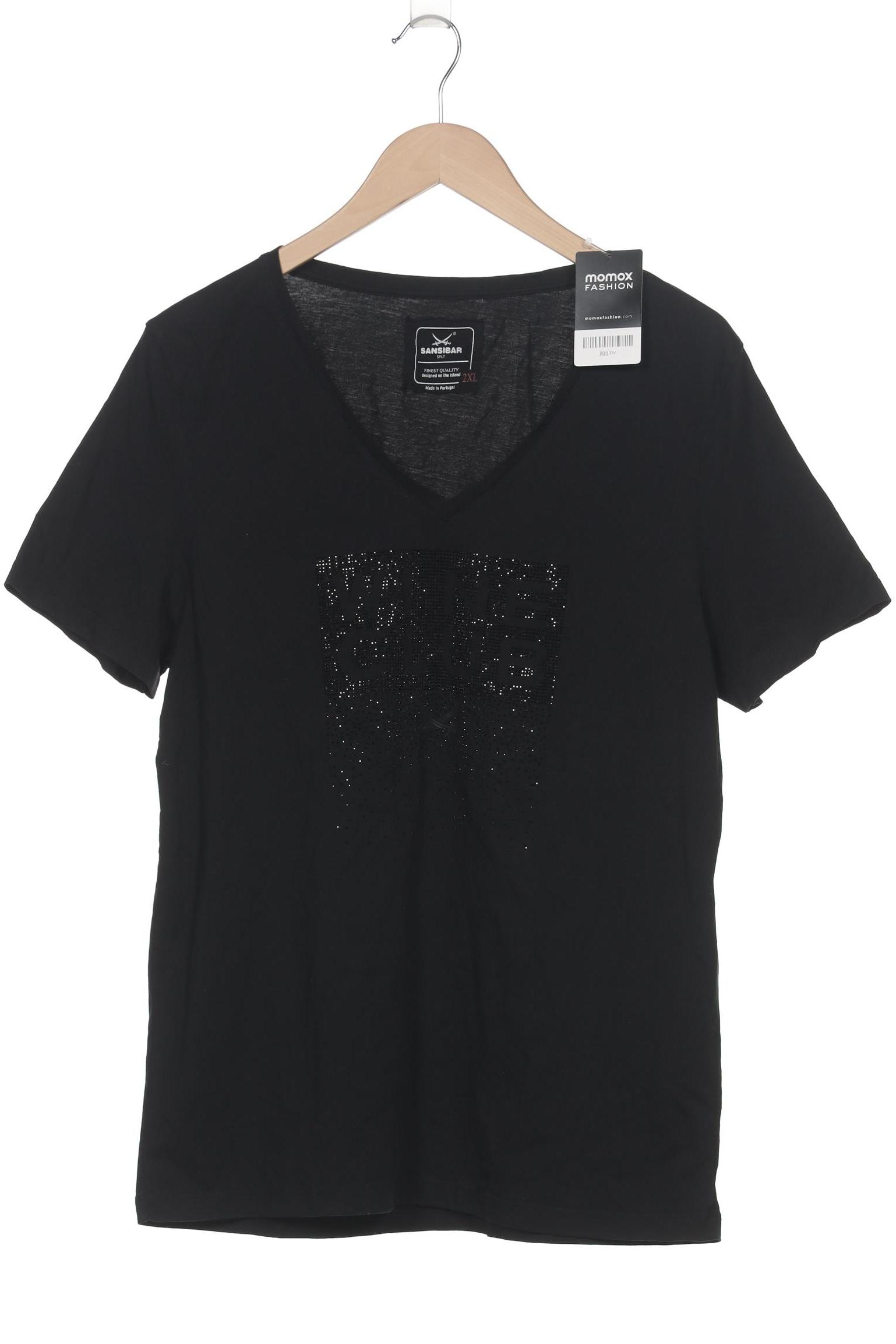

Sansibar Damen T-Shirt, schwarz, Gr. 46