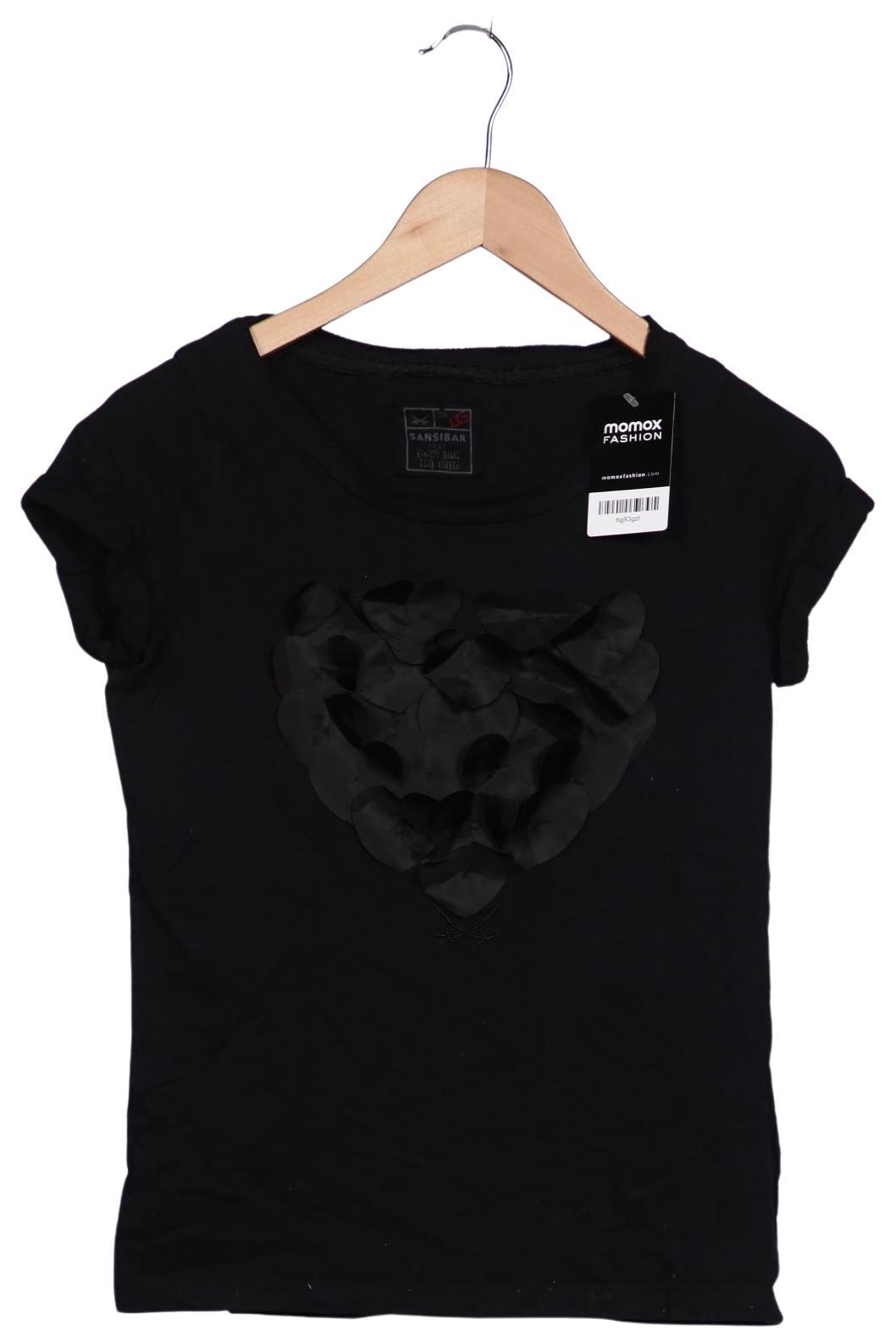 

Sansibar Damen T-Shirt, schwarz, Gr. 32