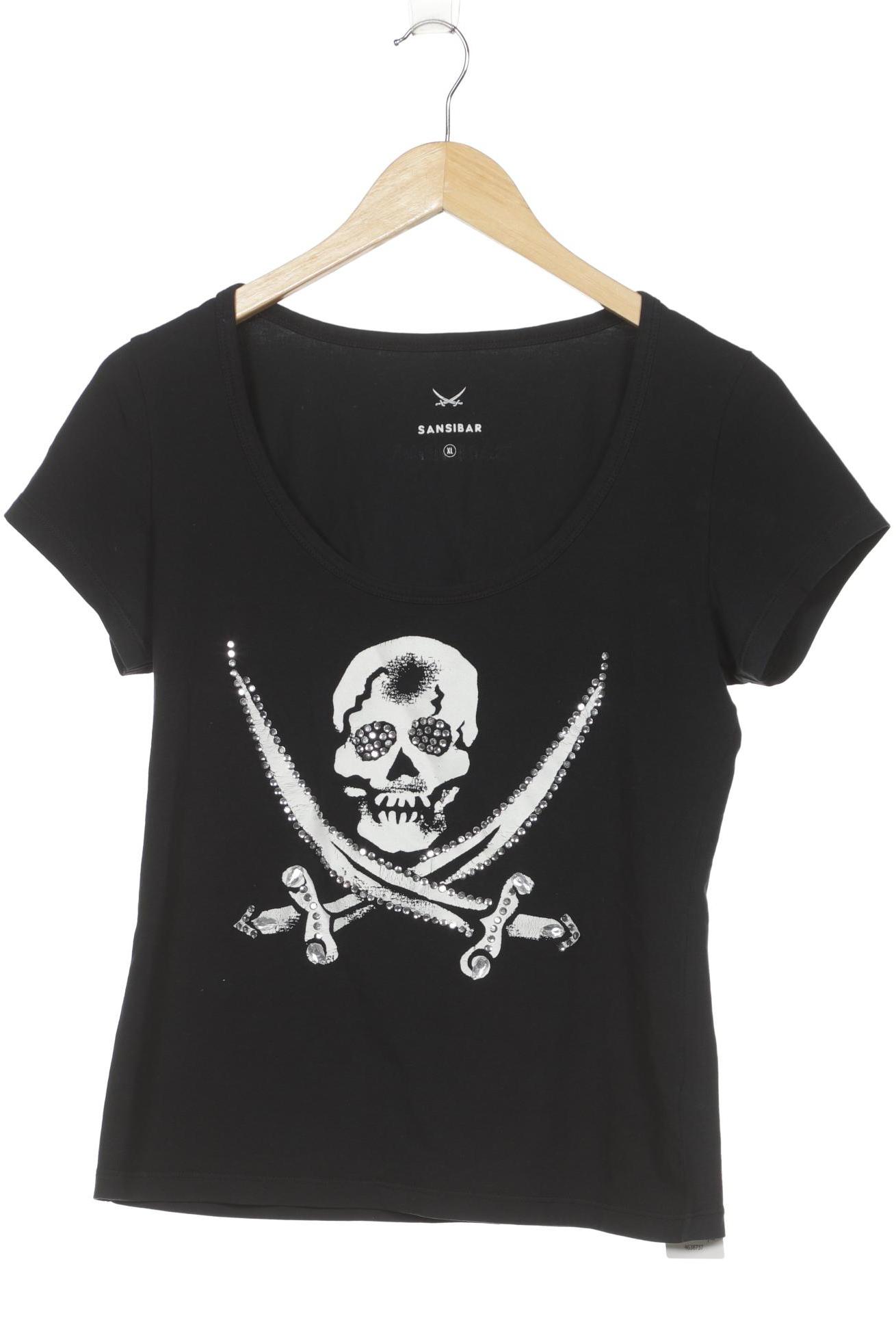 

Sansibar Damen T-Shirt, schwarz, Gr. 44