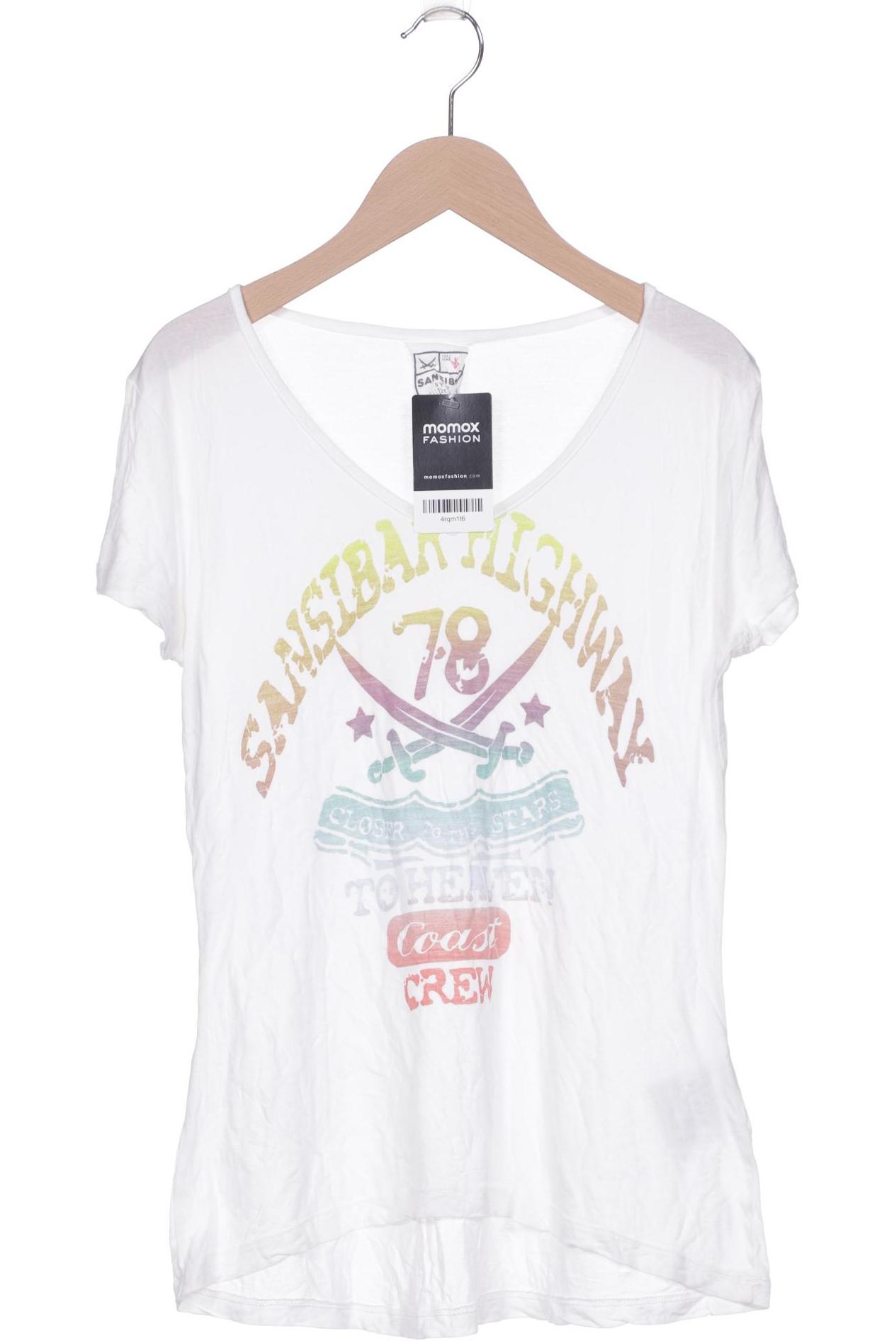 

SANSIBAR Damen T-Shirt, weiß