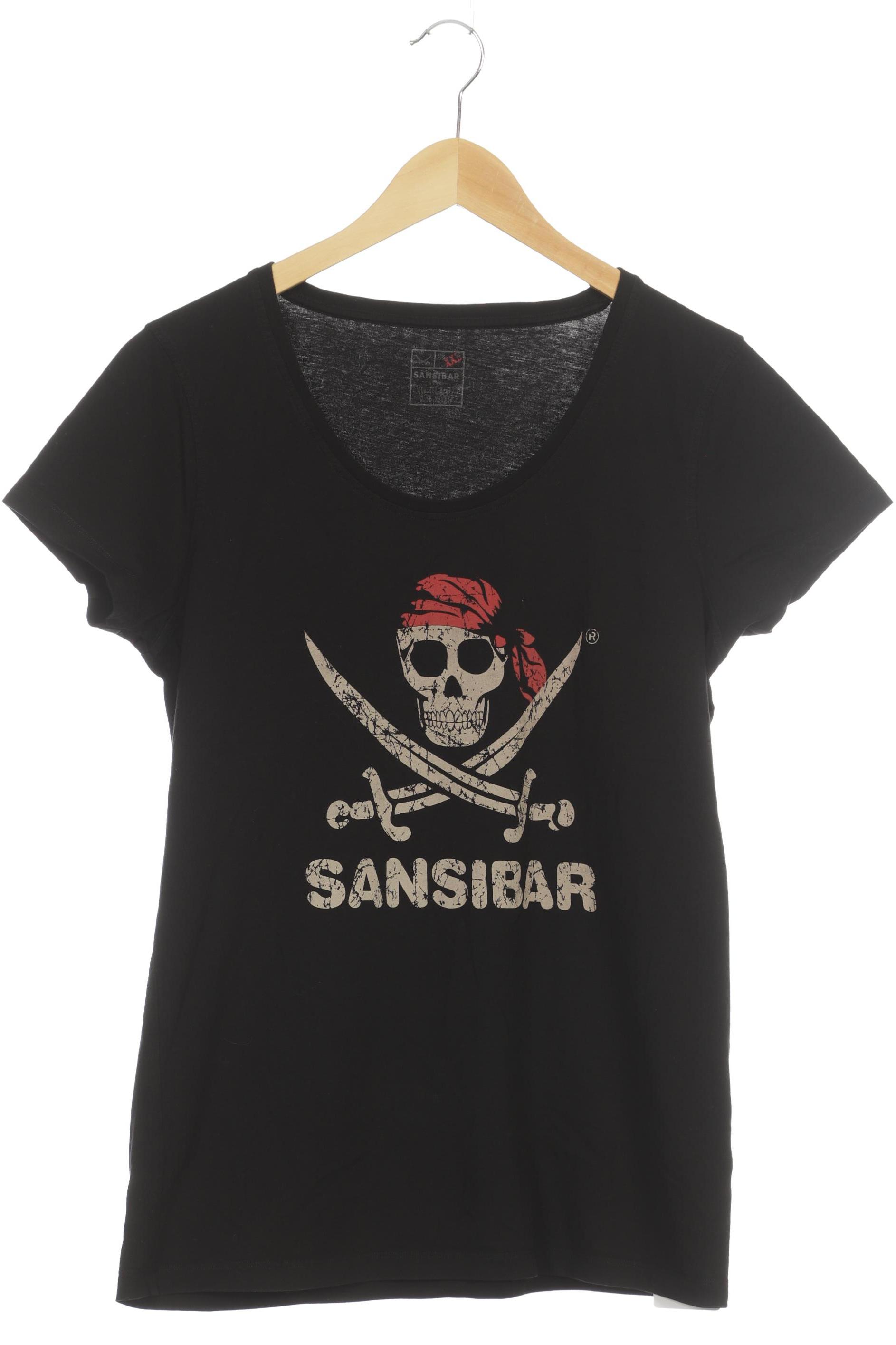 

Sansibar Damen T-Shirt, schwarz, Gr. 46
