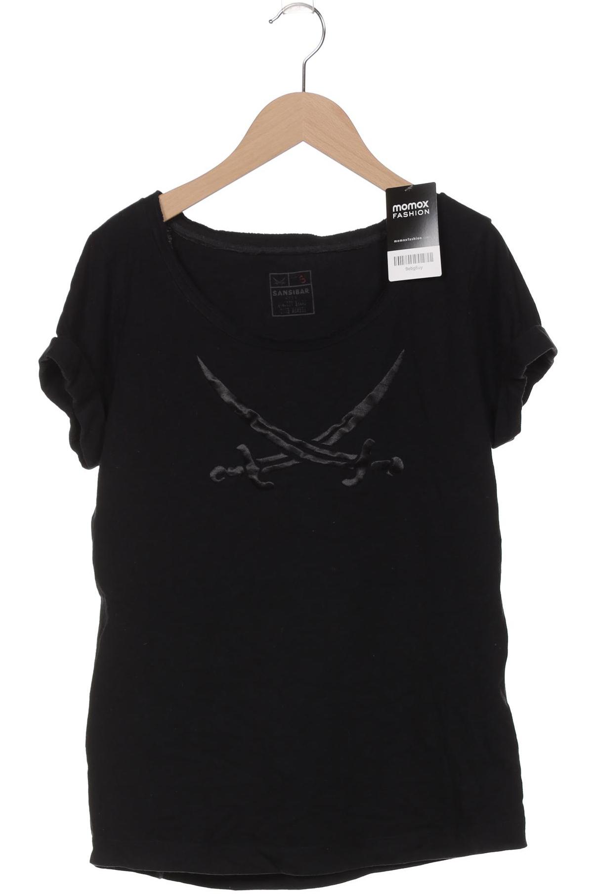 

Sansibar Damen T-Shirt, schwarz, Gr. 36