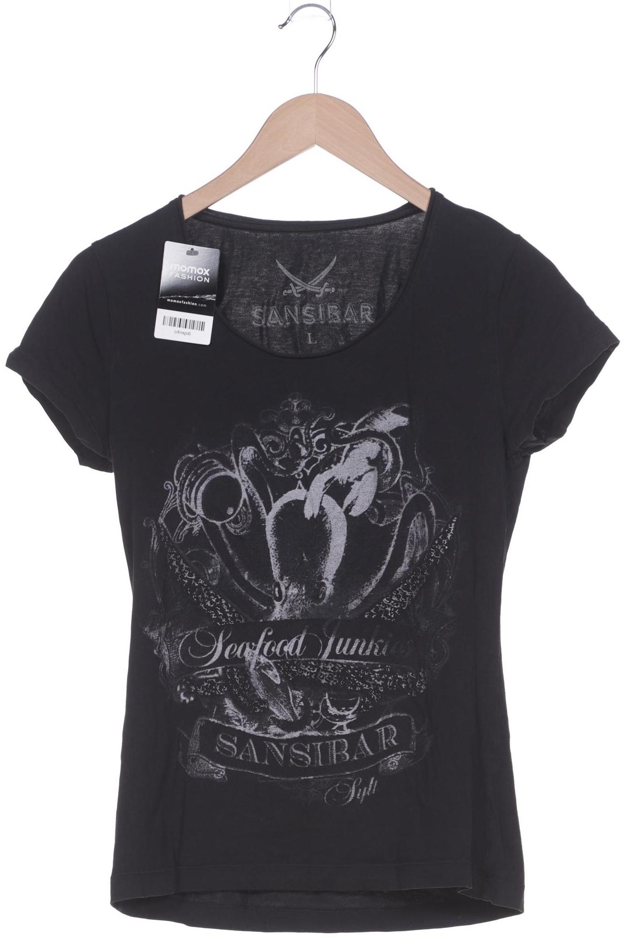 

Sansibar Damen T-Shirt, schwarz, Gr. 42