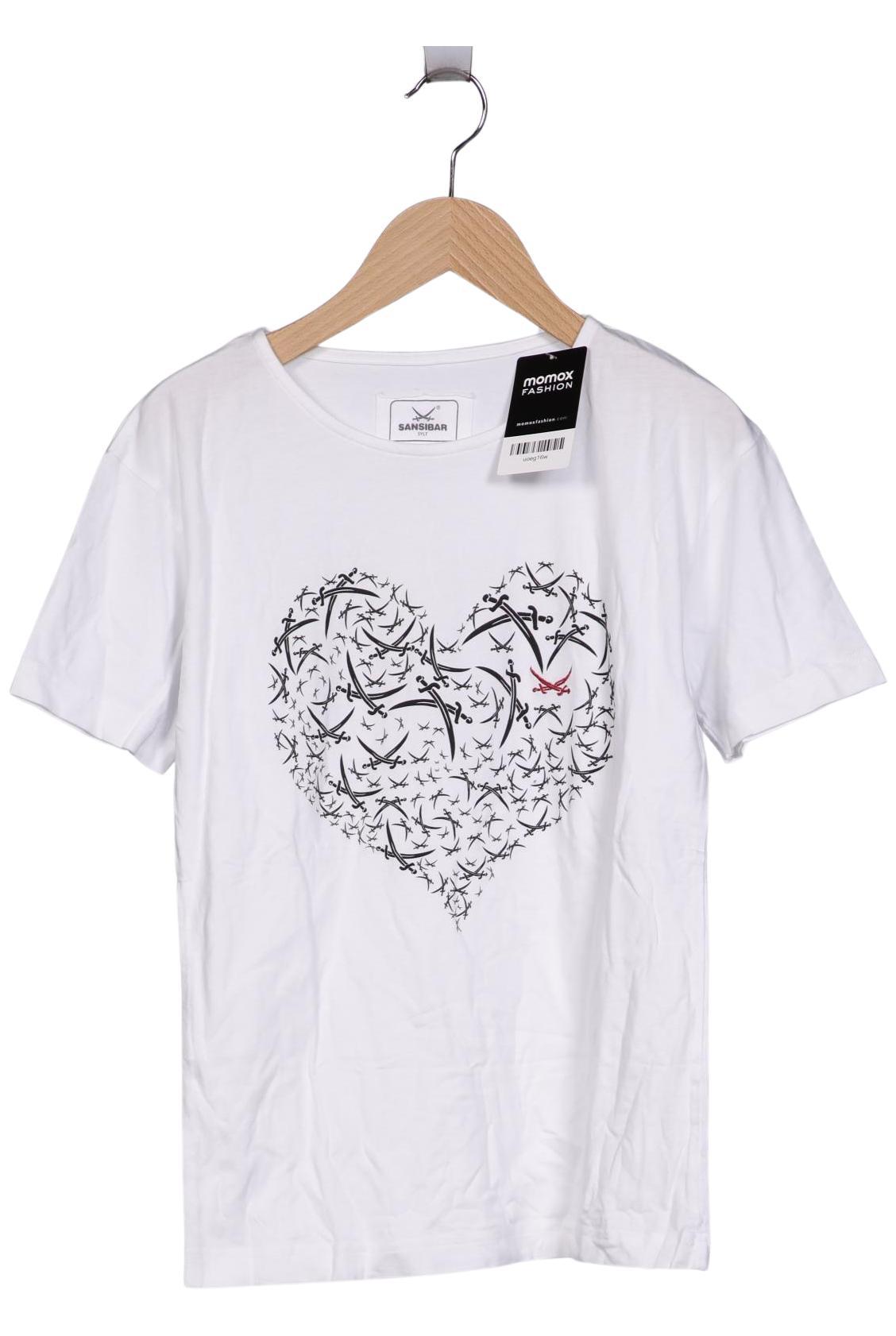 

Sansibar Damen T-Shirt, weiß, Gr. 32