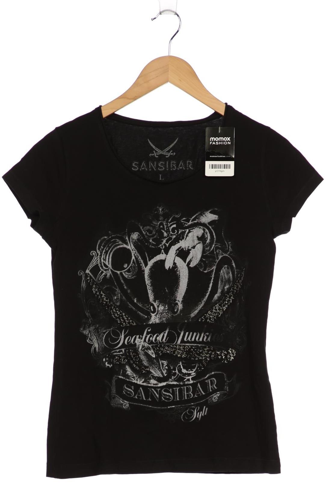 

Sansibar Damen T-Shirt, schwarz, Gr. 42