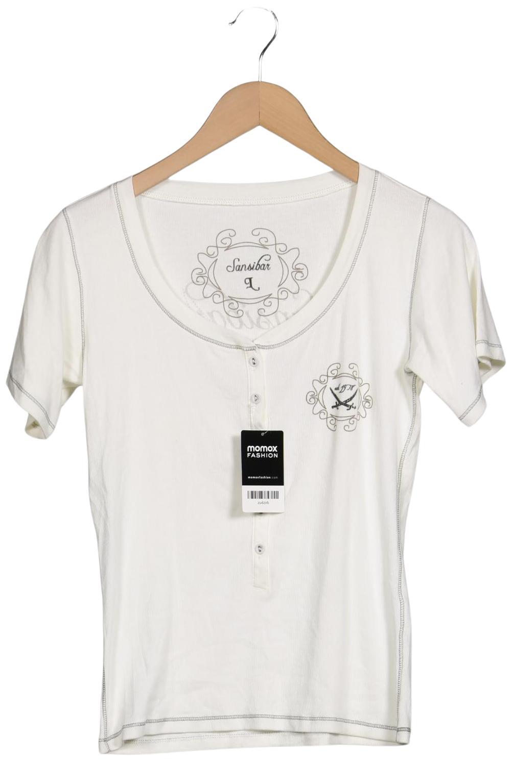 

Sansibar Damen T-Shirt, cremeweiß, Gr. 42