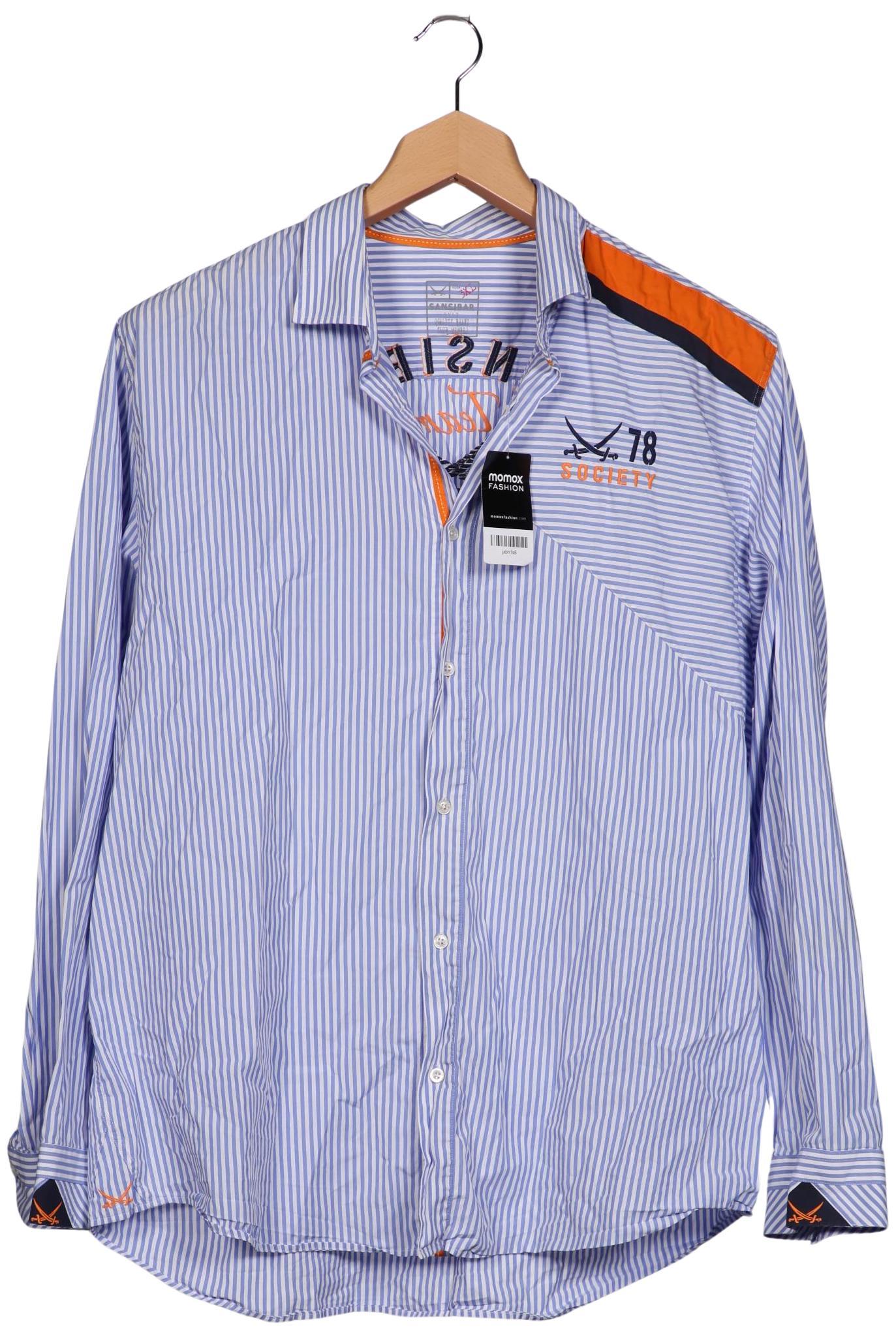 

Sansibar Herren Hemd, blau, Gr. 58