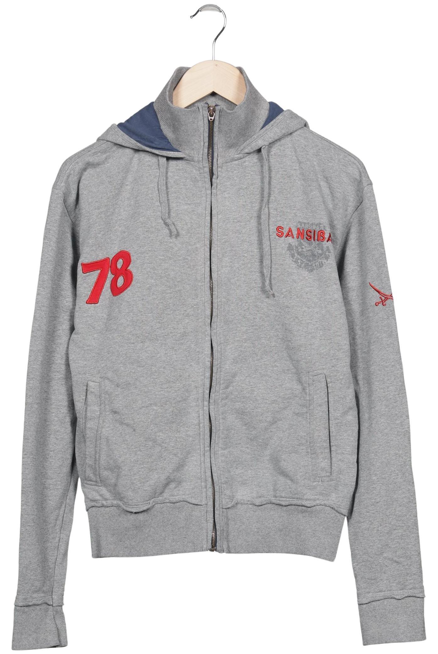 Thumbnail - Sansibar Herren Kapuzenpullover, grau, Gr. 48