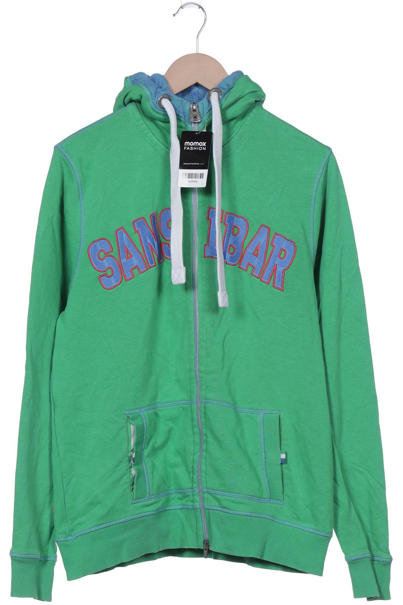 

Sansibar Herren Kapuzenpullover, grün, Gr. 48