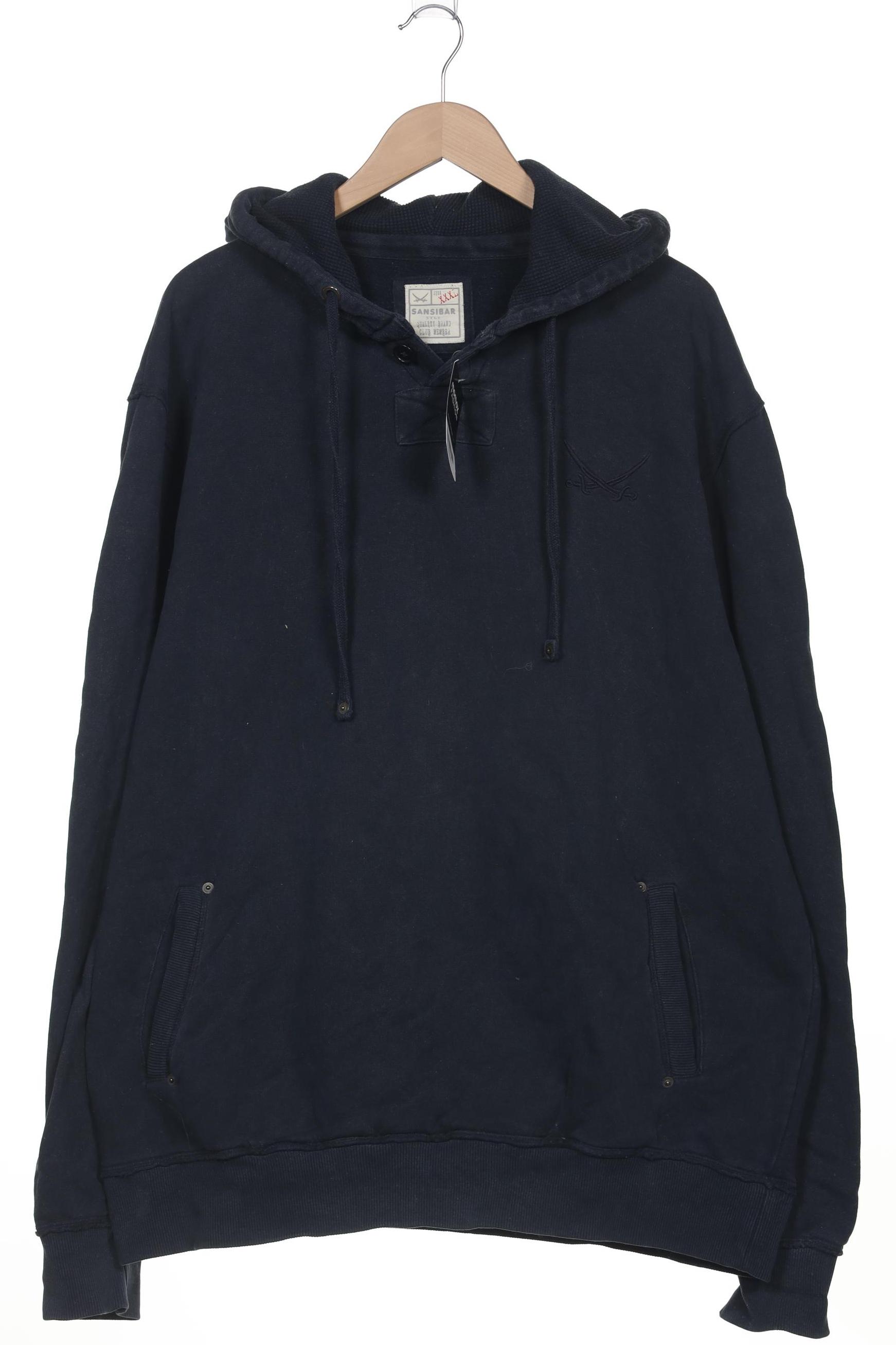 

Sansibar Herren Kapuzenpullover, marineblau, Gr. 58