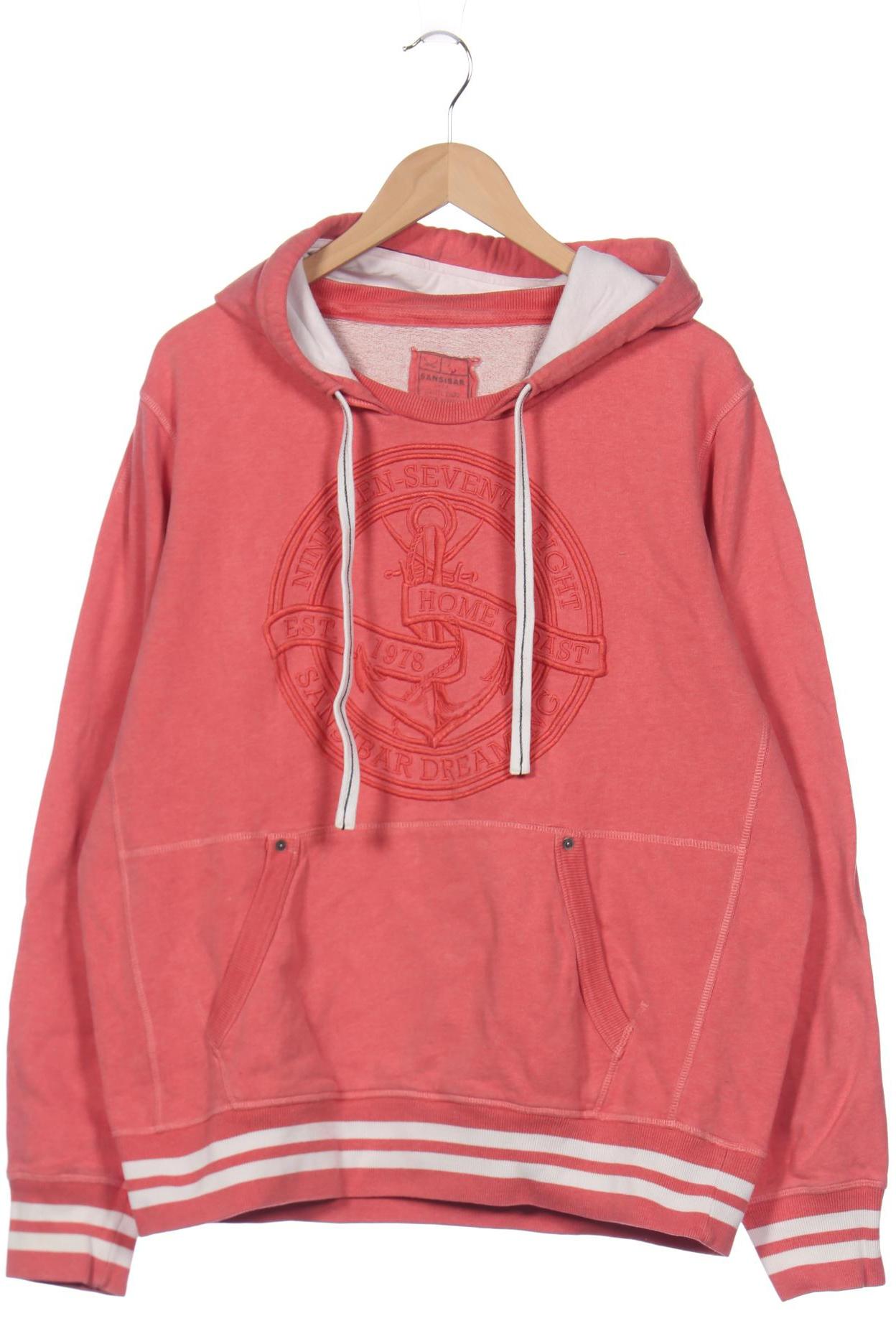 

SANSIBAR Herren Kapuzenpullover, pink