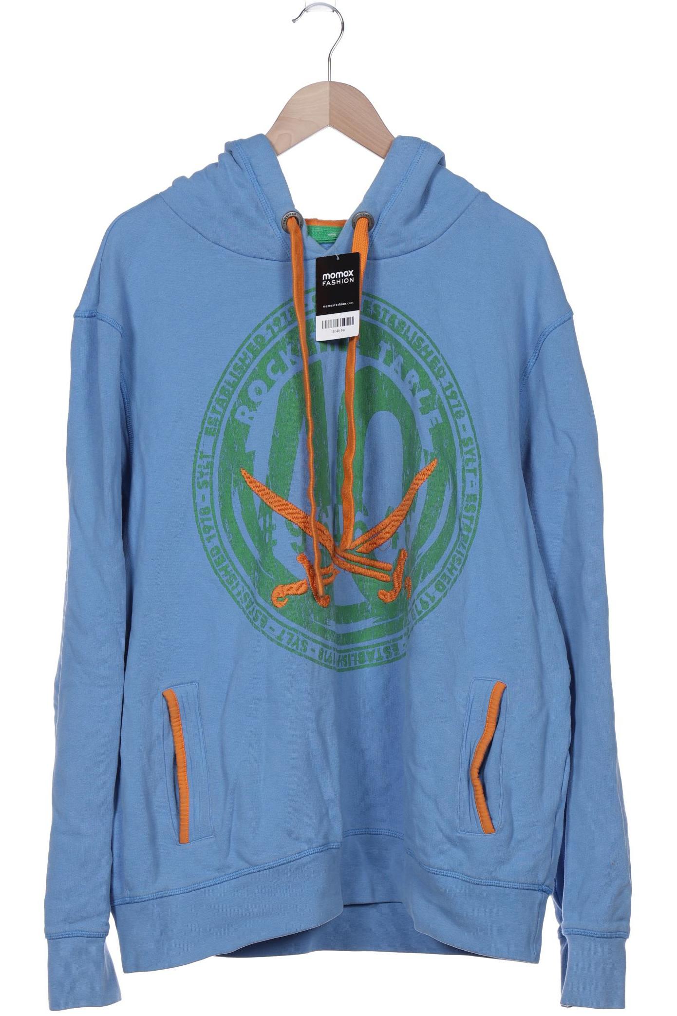 

Sansibar Herren Kapuzenpullover, blau, Gr. 58