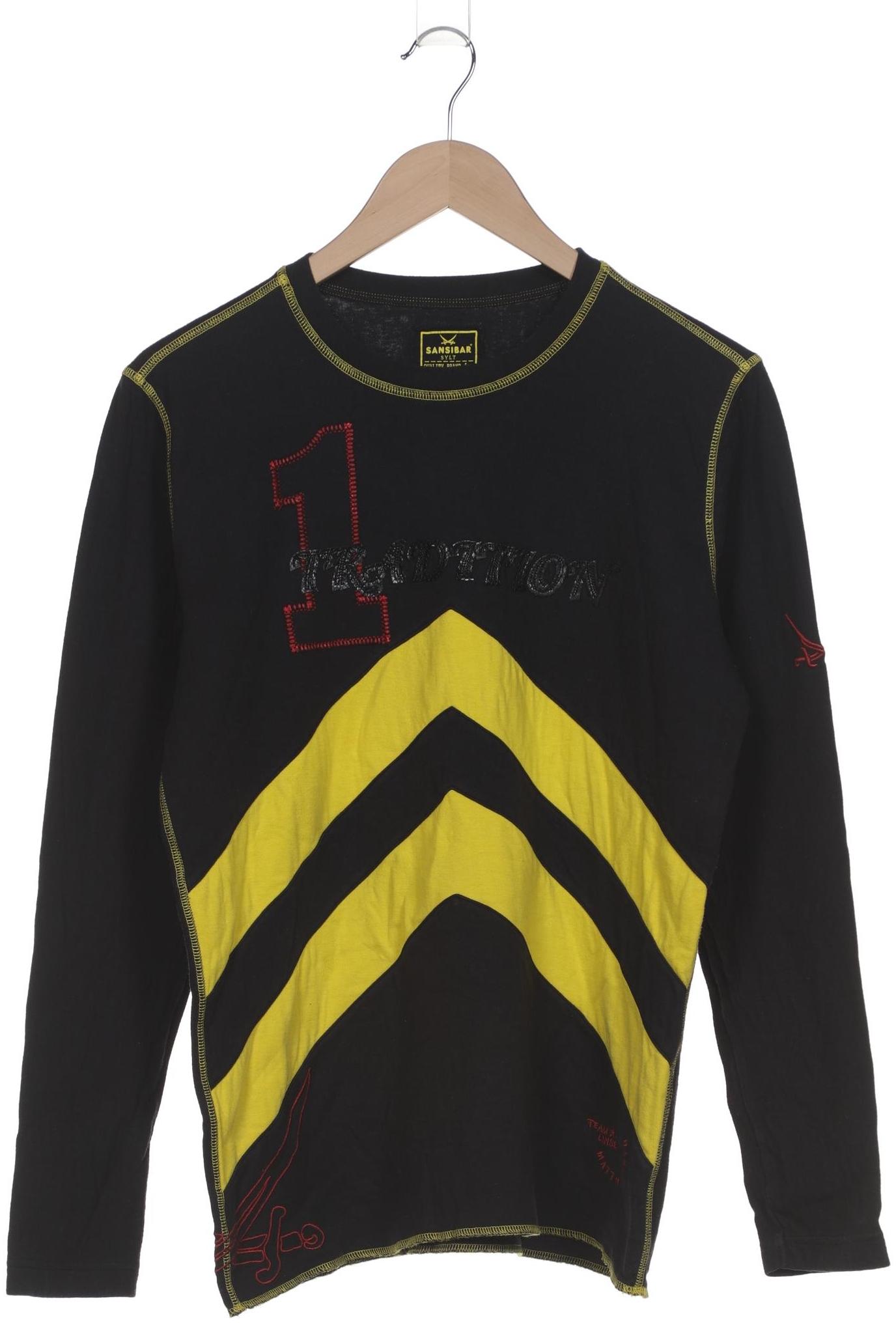 

Sansibar Herren Langarmshirt, schwarz, Gr. 46