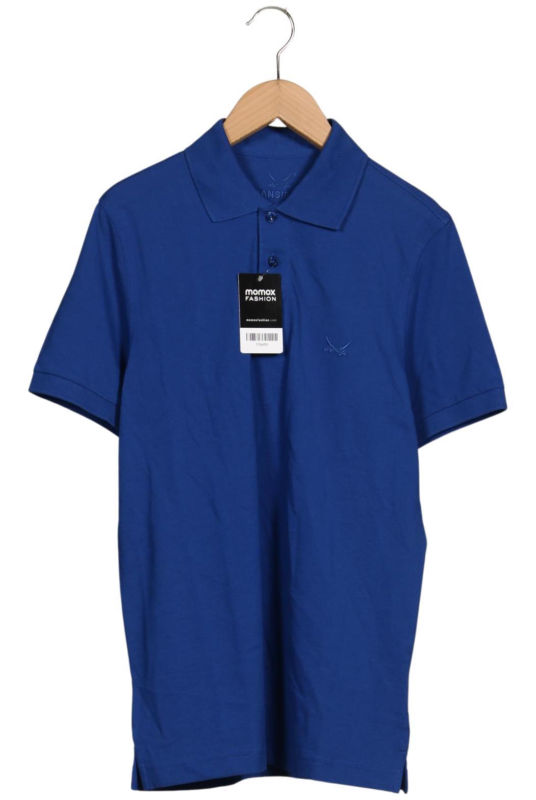 

Sansibar Herren Poloshirt, blau, Gr. 44