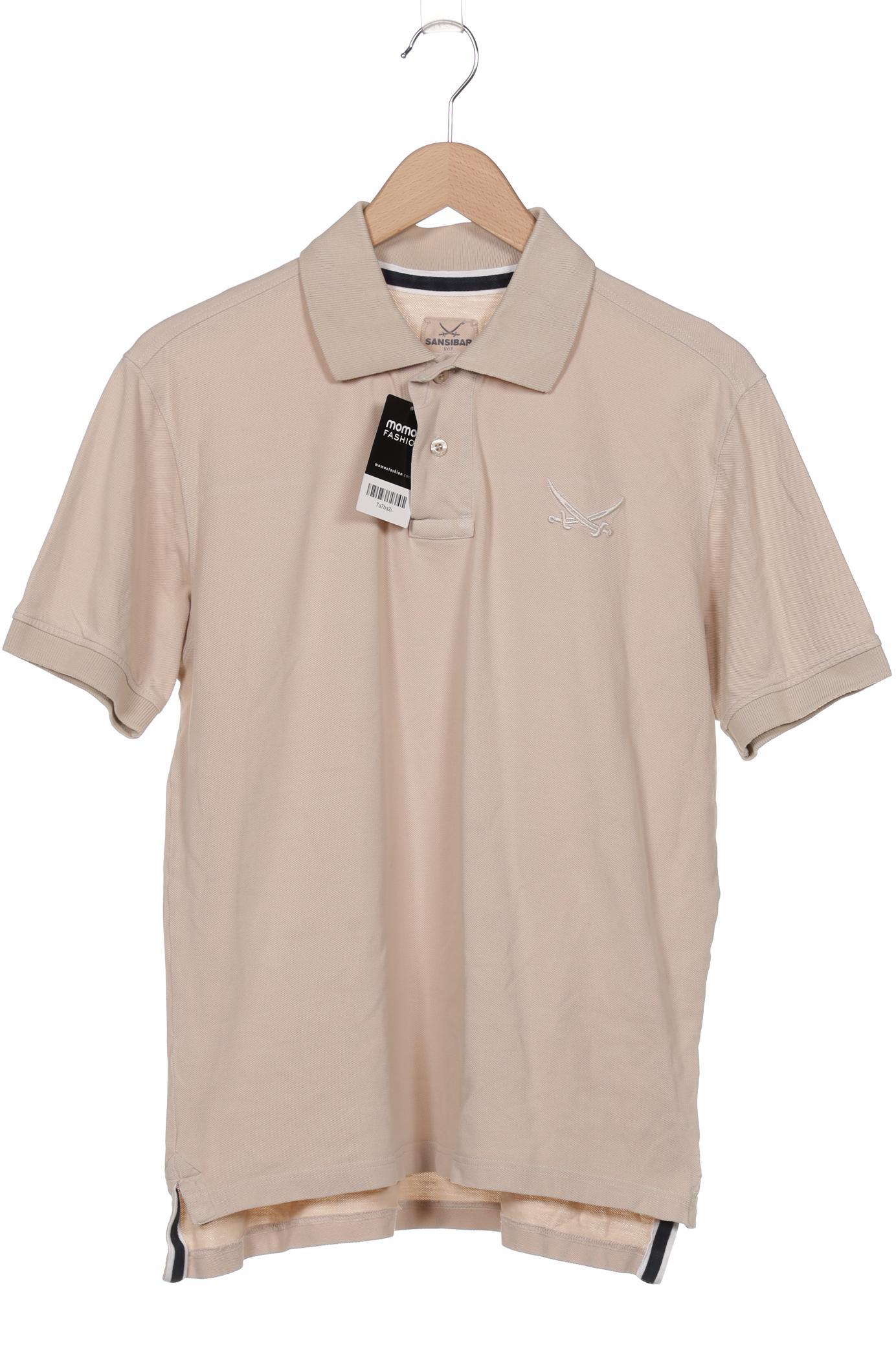 

Sansibar Herren Poloshirt, beige, Gr. 48