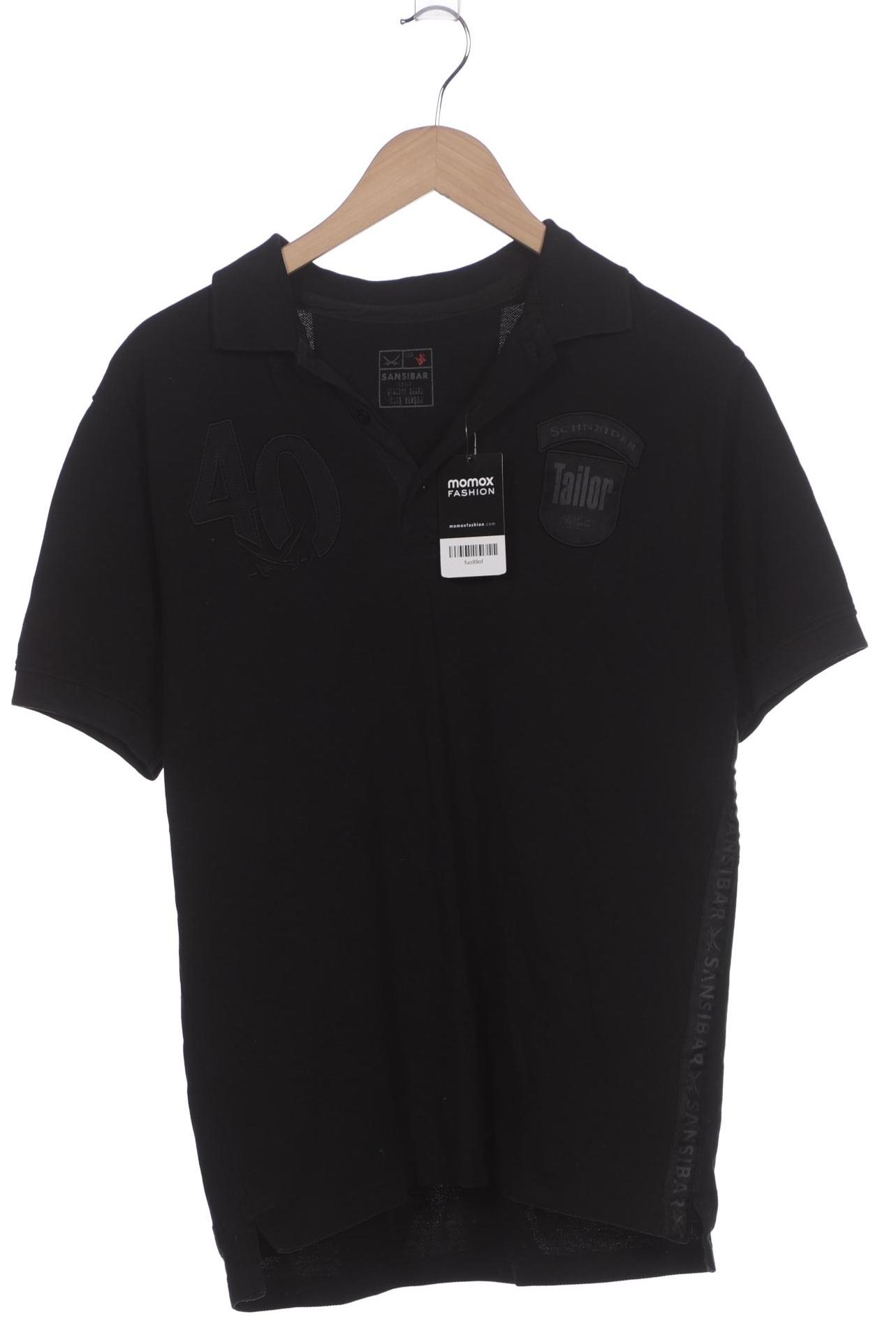 

Sansibar Herren Poloshirt, schwarz, Gr. 48