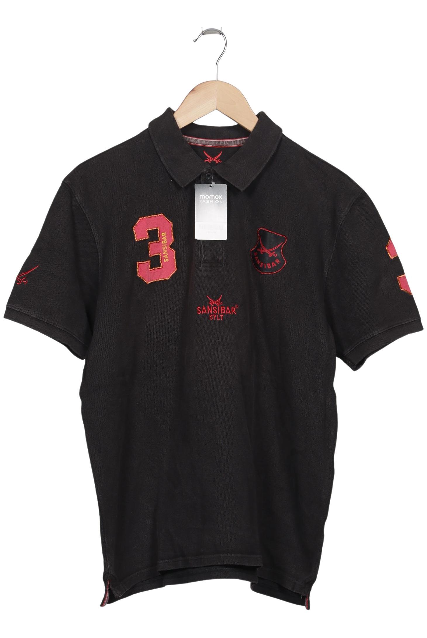 

Sansibar Herren Poloshirt, schwarz, Gr. 54