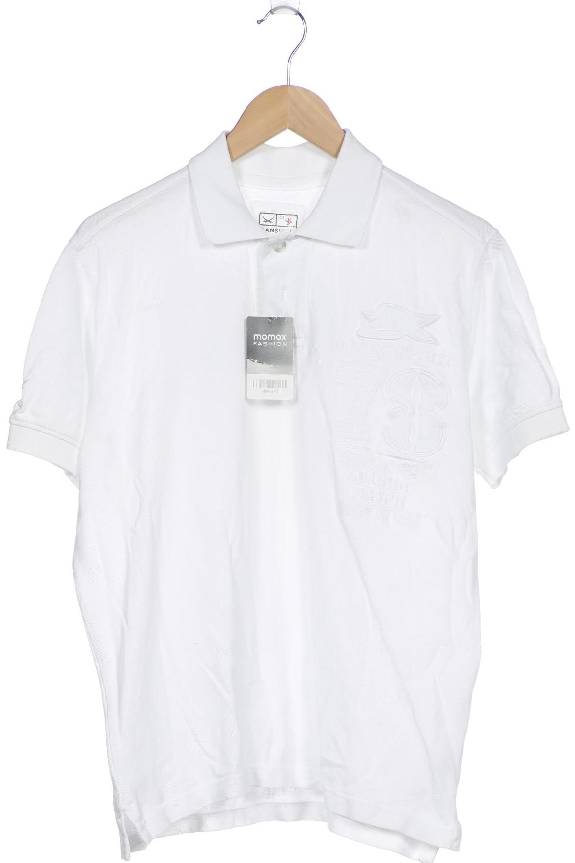 

Sansibar Herren Poloshirt, weiß, Gr. 48