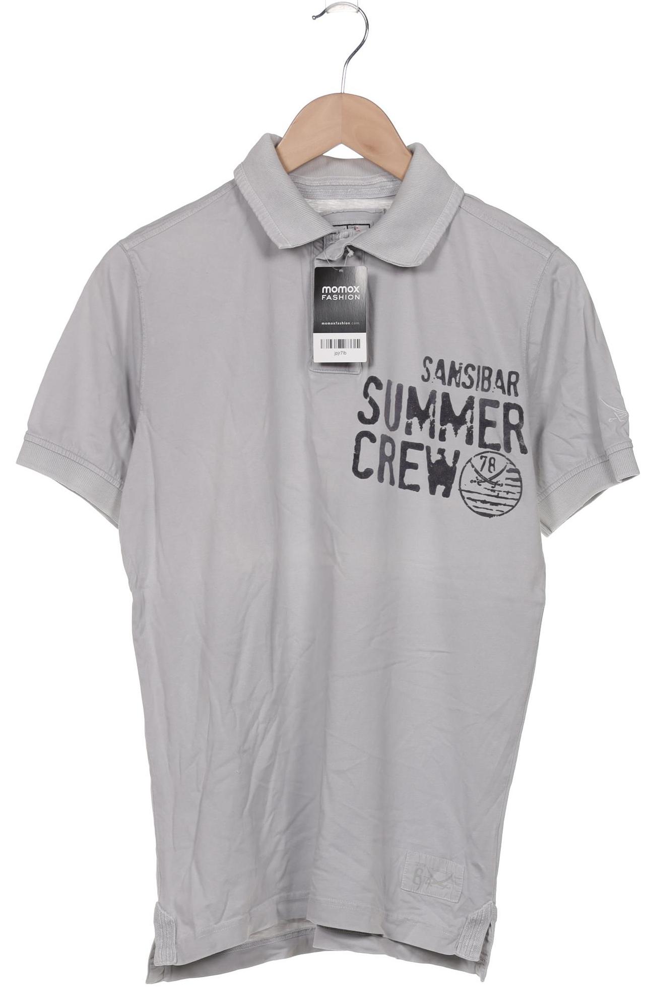 

Sansibar Herren Poloshirt, grau, Gr. 46