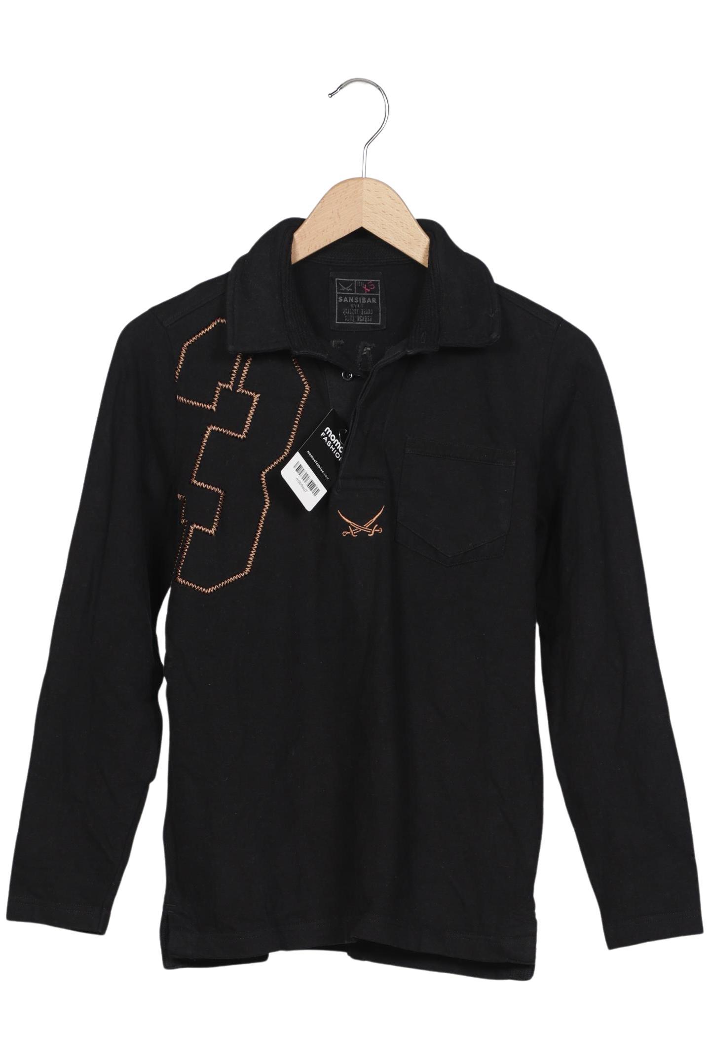 

Sansibar Herren Poloshirt, schwarz, Gr. 44