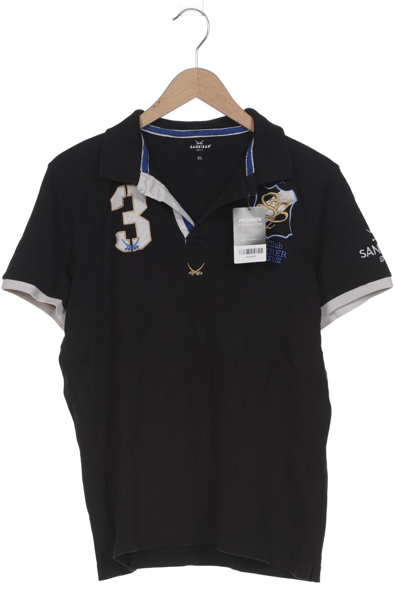 

Sansibar Herren Poloshirt, schwarz, Gr. 54