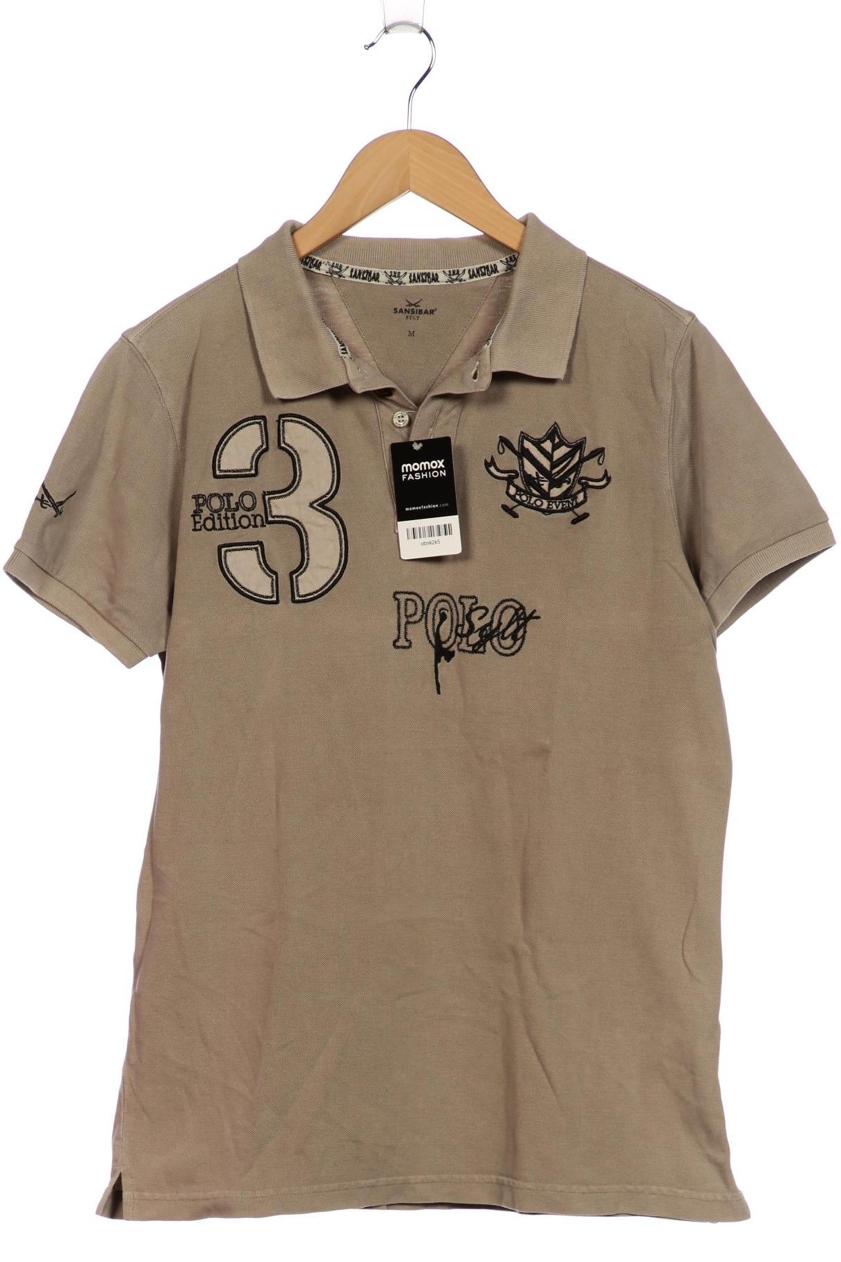 

Sansibar Herren Poloshirt, braun, Gr. 48
