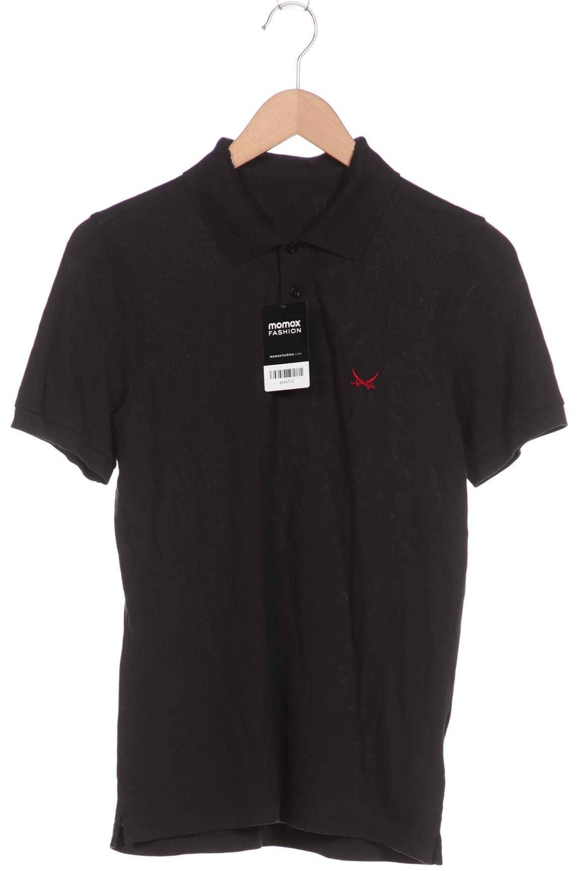 

SANSIBAR Herren Poloshirt, schwarz