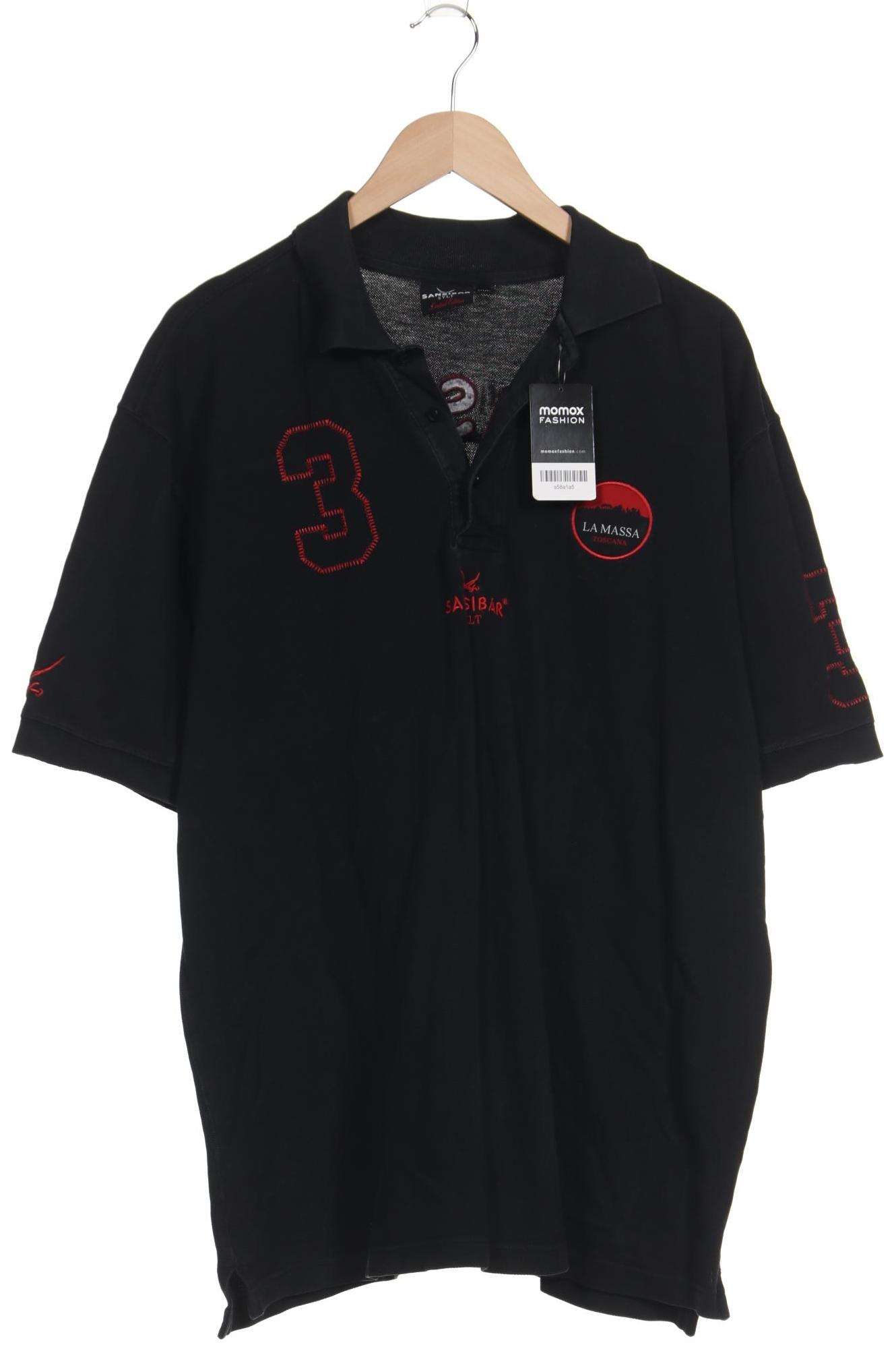 

Sansibar Herren Poloshirt, schwarz, Gr. 56