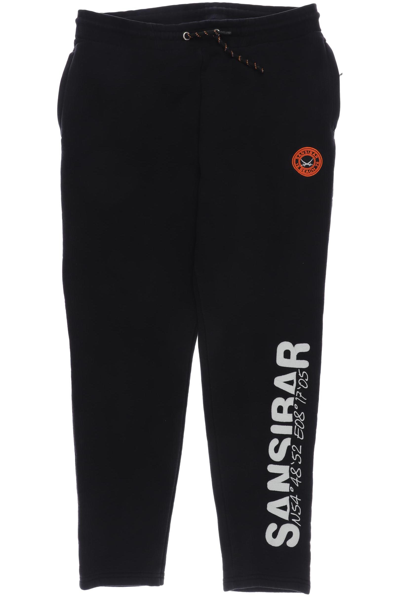 

Sansibar Herren Stoffhose, schwarz, Gr. 0