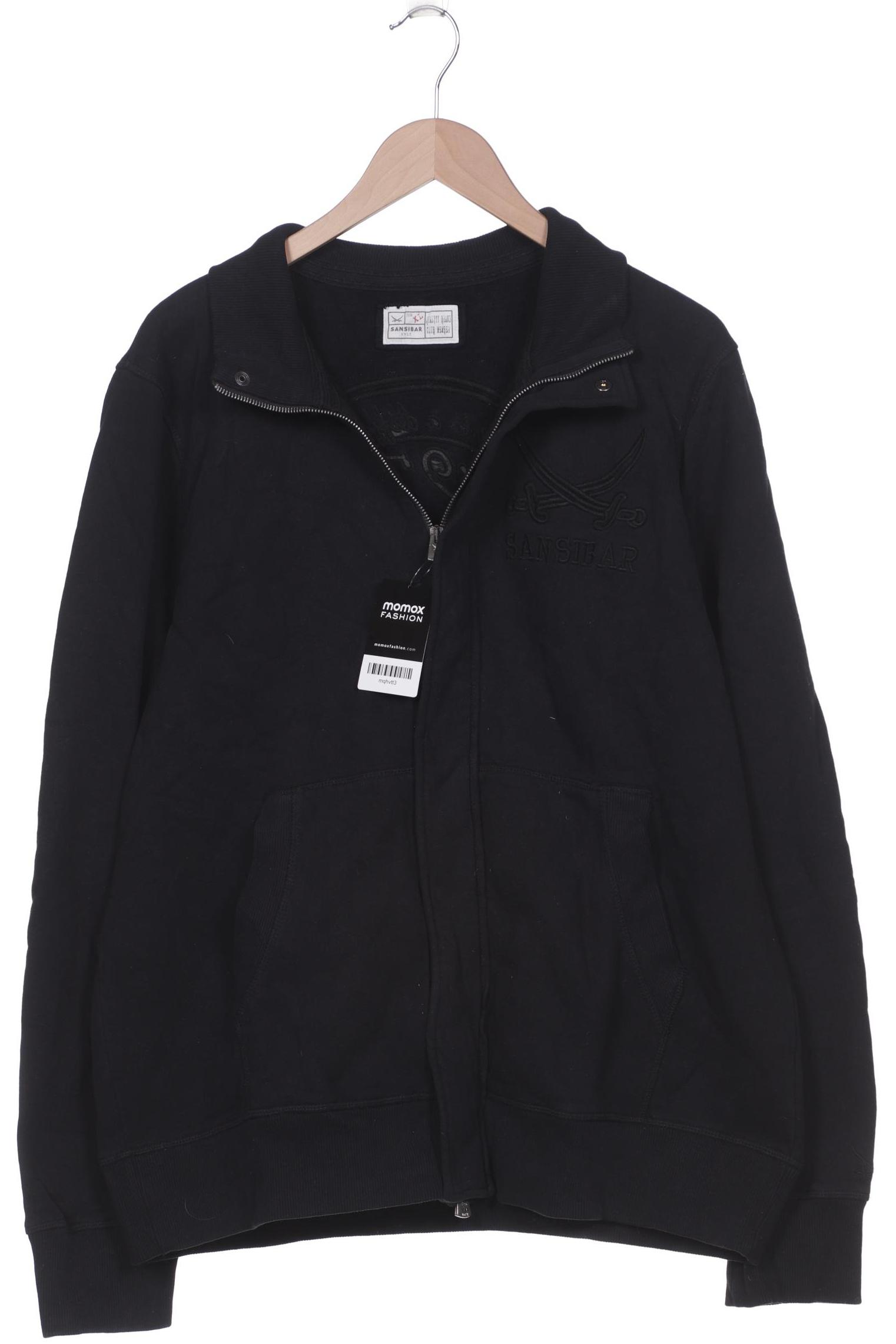 

SANSIBAR Herren Strickjacke, schwarz
