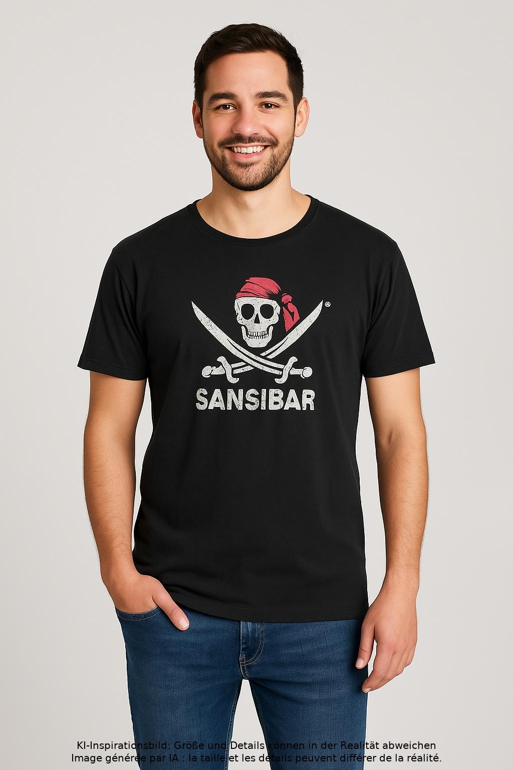 Thumbnail - Sansibar Herren T-Shirt, schwarz, Gr. 48
